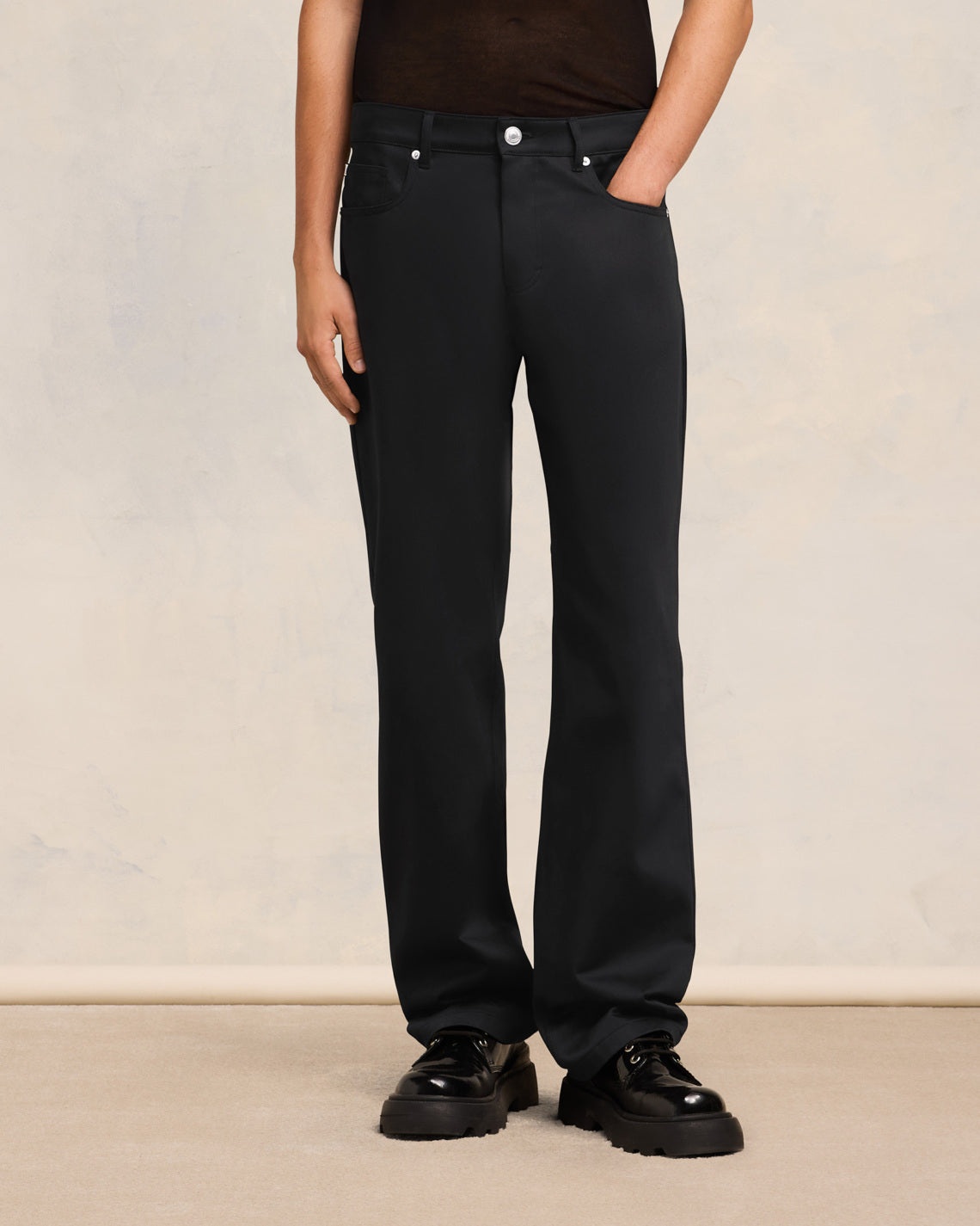 STRAIGHT FIT TROUSERS - 3