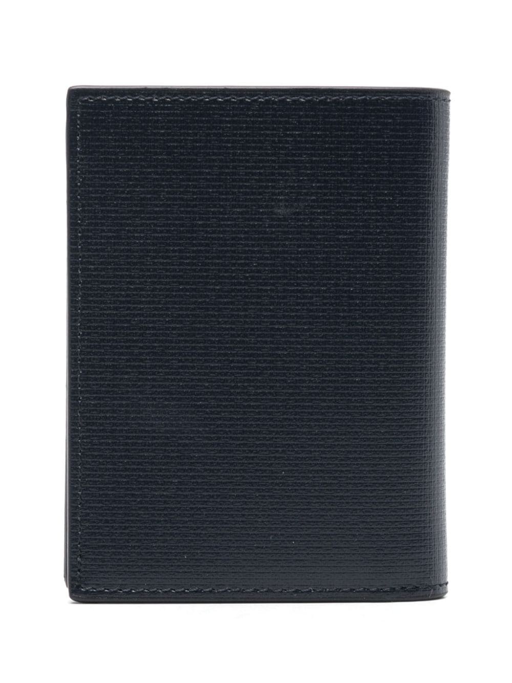 4G-embossed leather wallet - 2