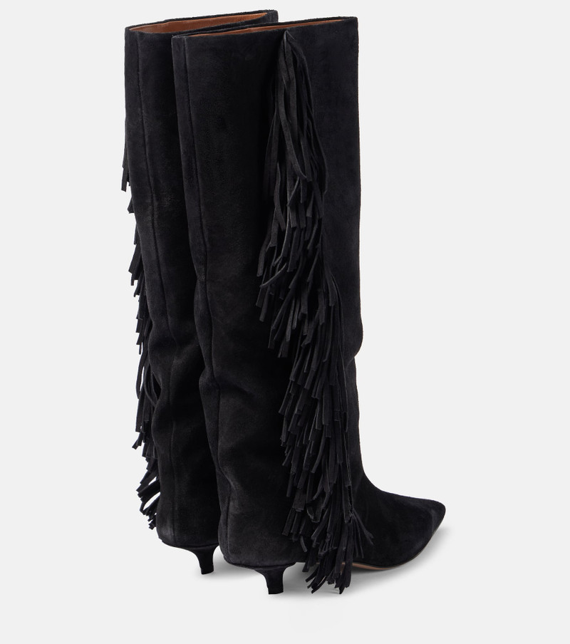 PARIS TEXAS Jessie 35 suede knee-high boots outlook