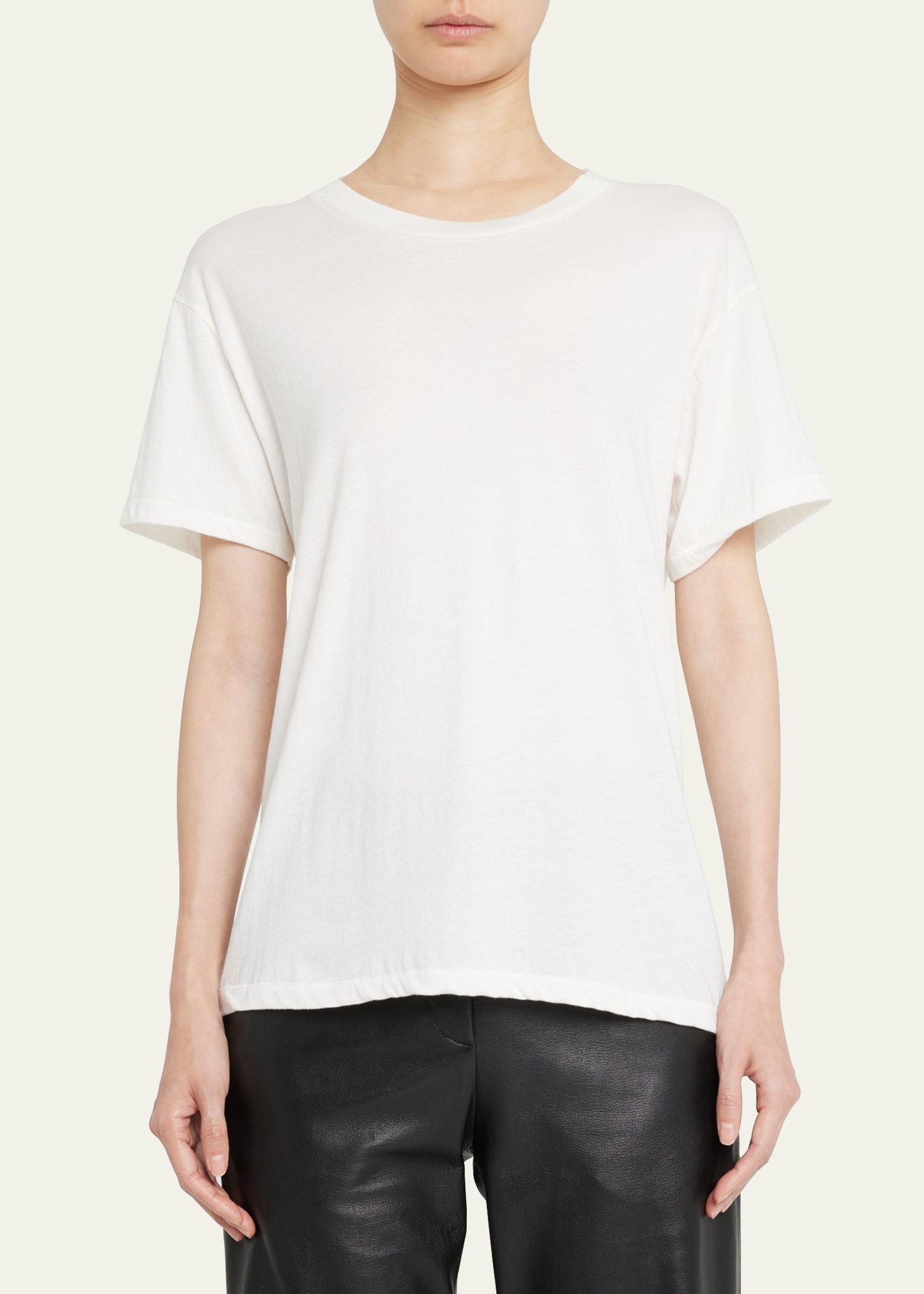 Short-Sleeve Boyfriend T-Shirt - 4