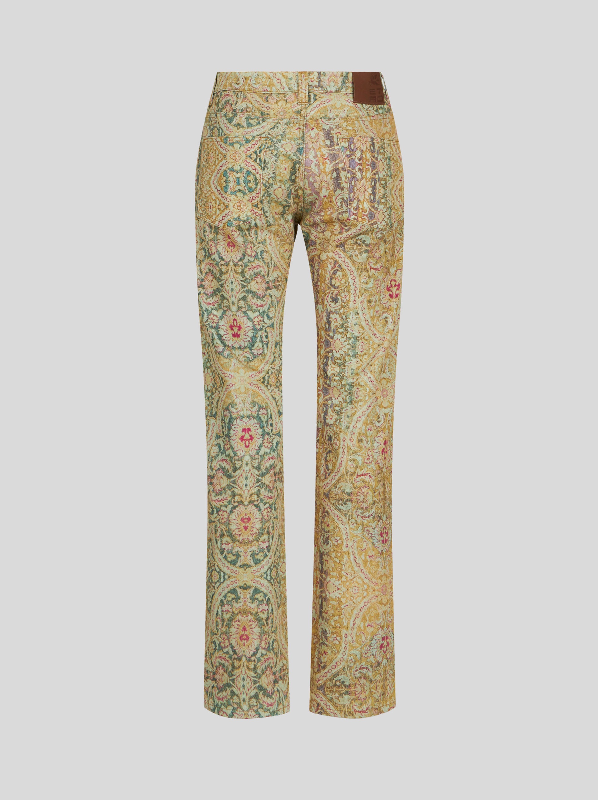 JEANS WITH DIGITAL CARPET PRINT - 5