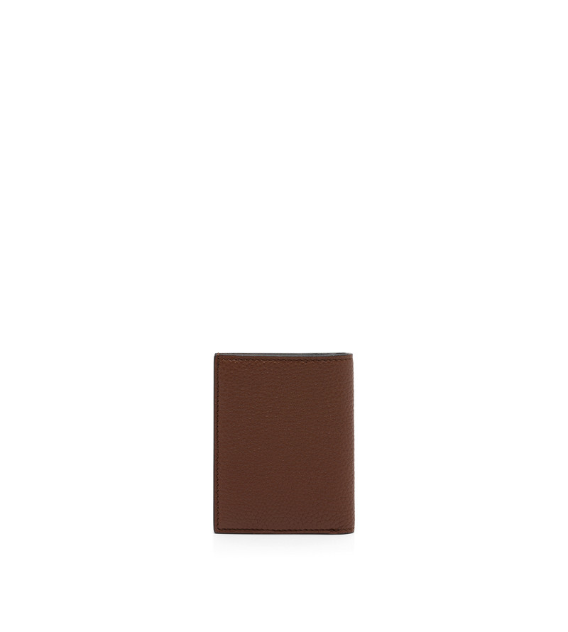 TOM FORD GRAIN LEATHER FOLDING CARDHOLDER outlook