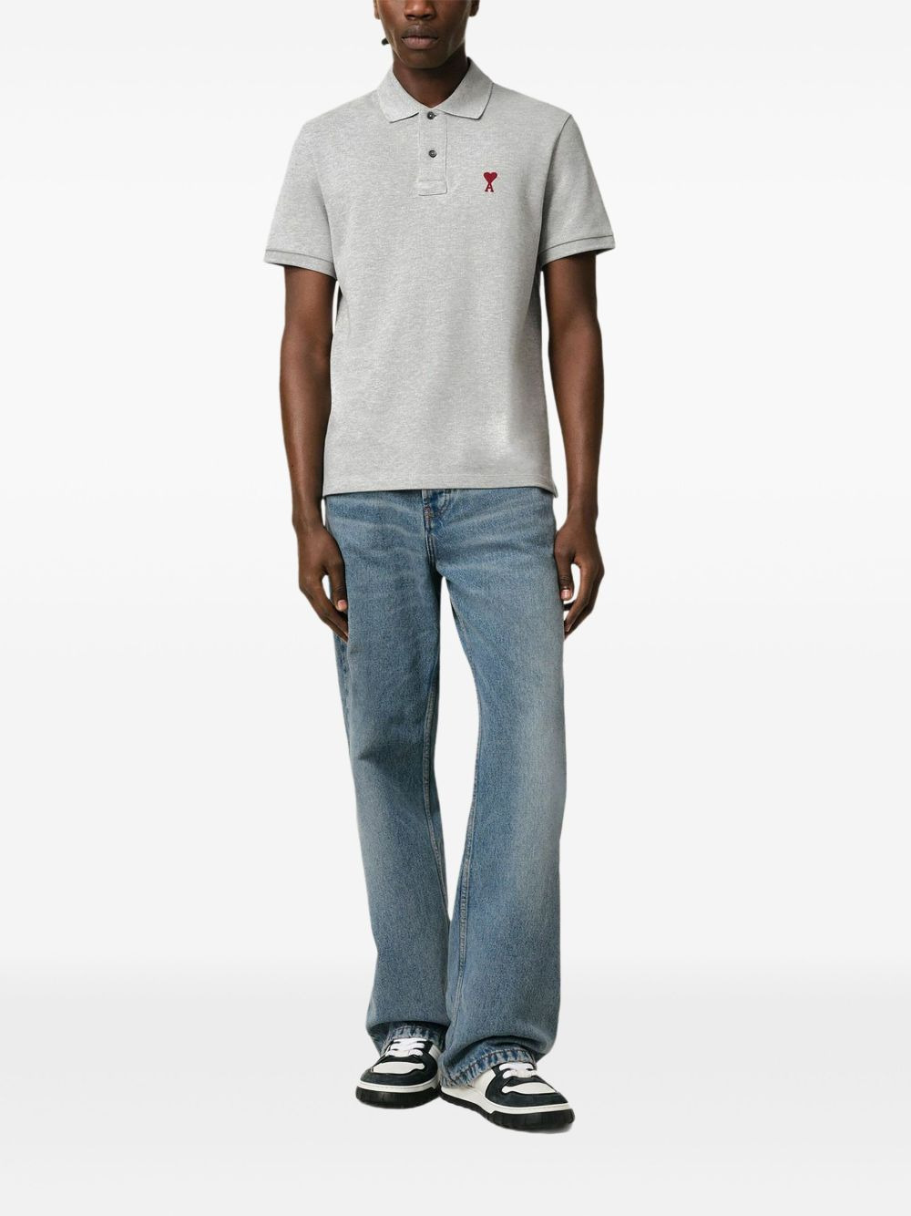 Ami De Coeur organic-cotton polo shirt - 3
