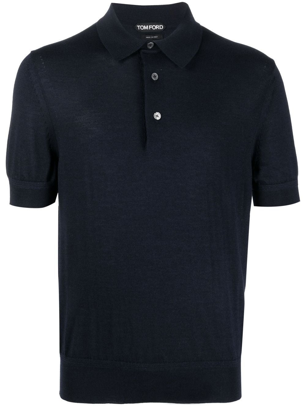 cashmere-silk polo shirt - 1