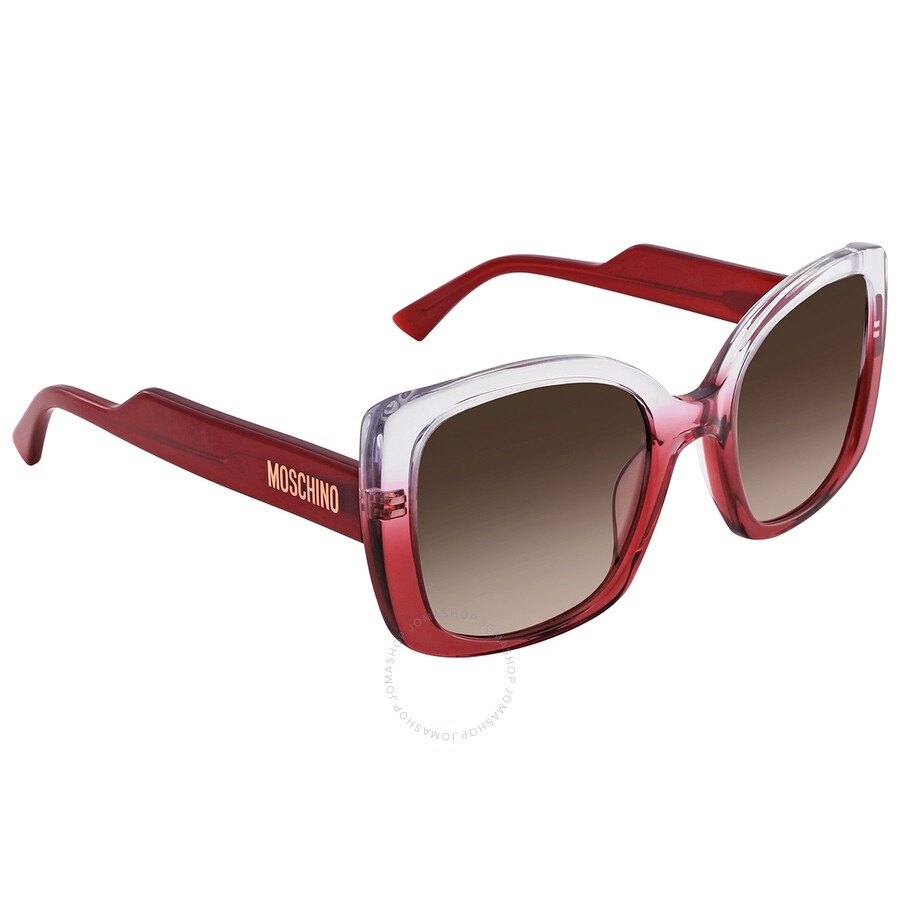Moschino Brown Gradient Square Ladies Sunglasses MOS124/S 06XQ/HA 54 - 3