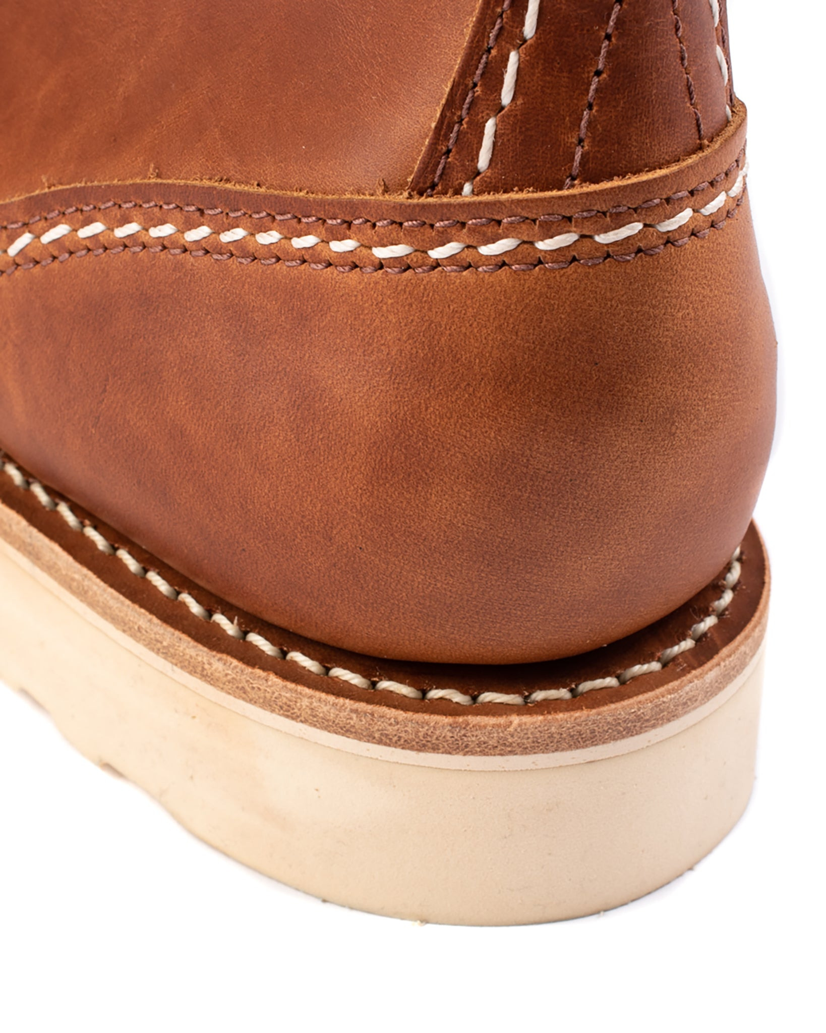 IHWE-JOU-TAN Iron Heart Int'l x Wesco® - 8" Domain Jobmaster® Boot - British Tan. The "Journeyman" - 14