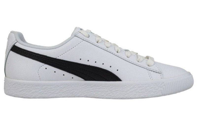 PUMA (WMNS) PUMA Clyde Core Foil 'White Black Gold' 364670-01 outlook