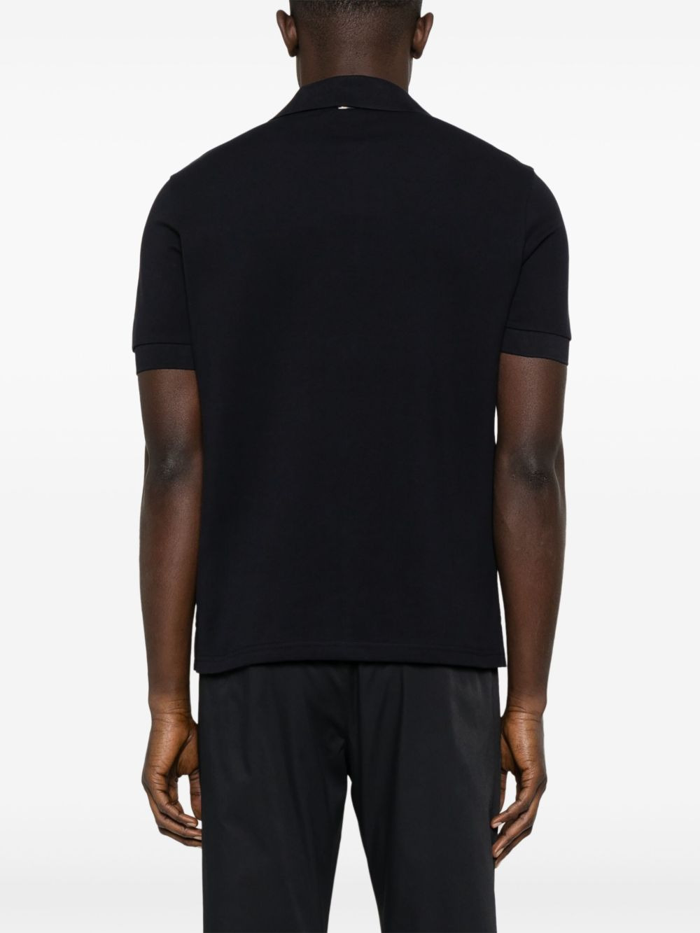 Herno Men Logo Cotton Polo Shirt - 2