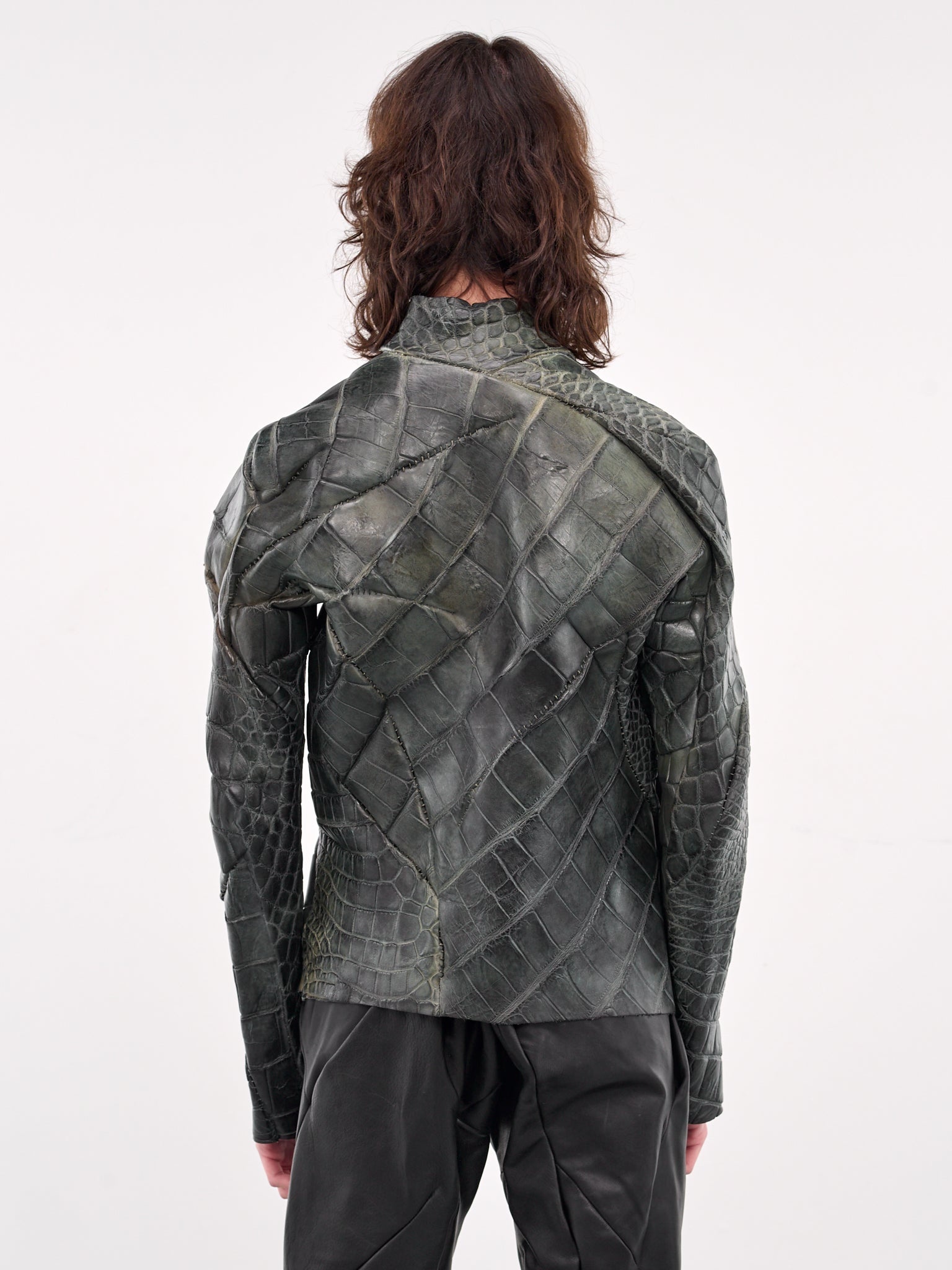 Distortion Alligator Aviator Jacket - 3