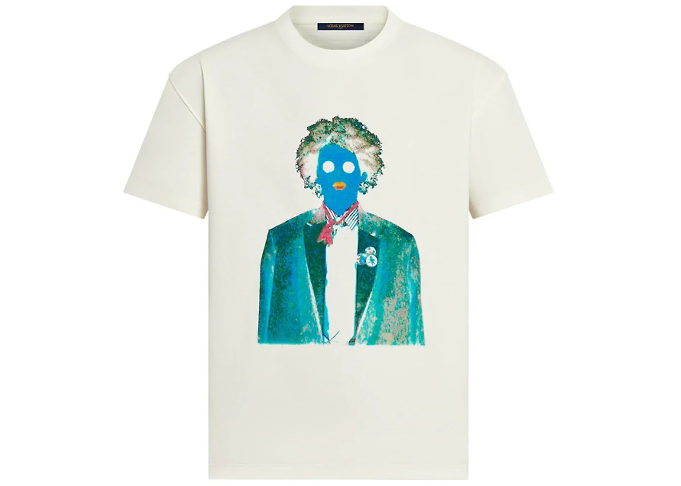 Louis Vuitton Neon Working Man Tee White - 1