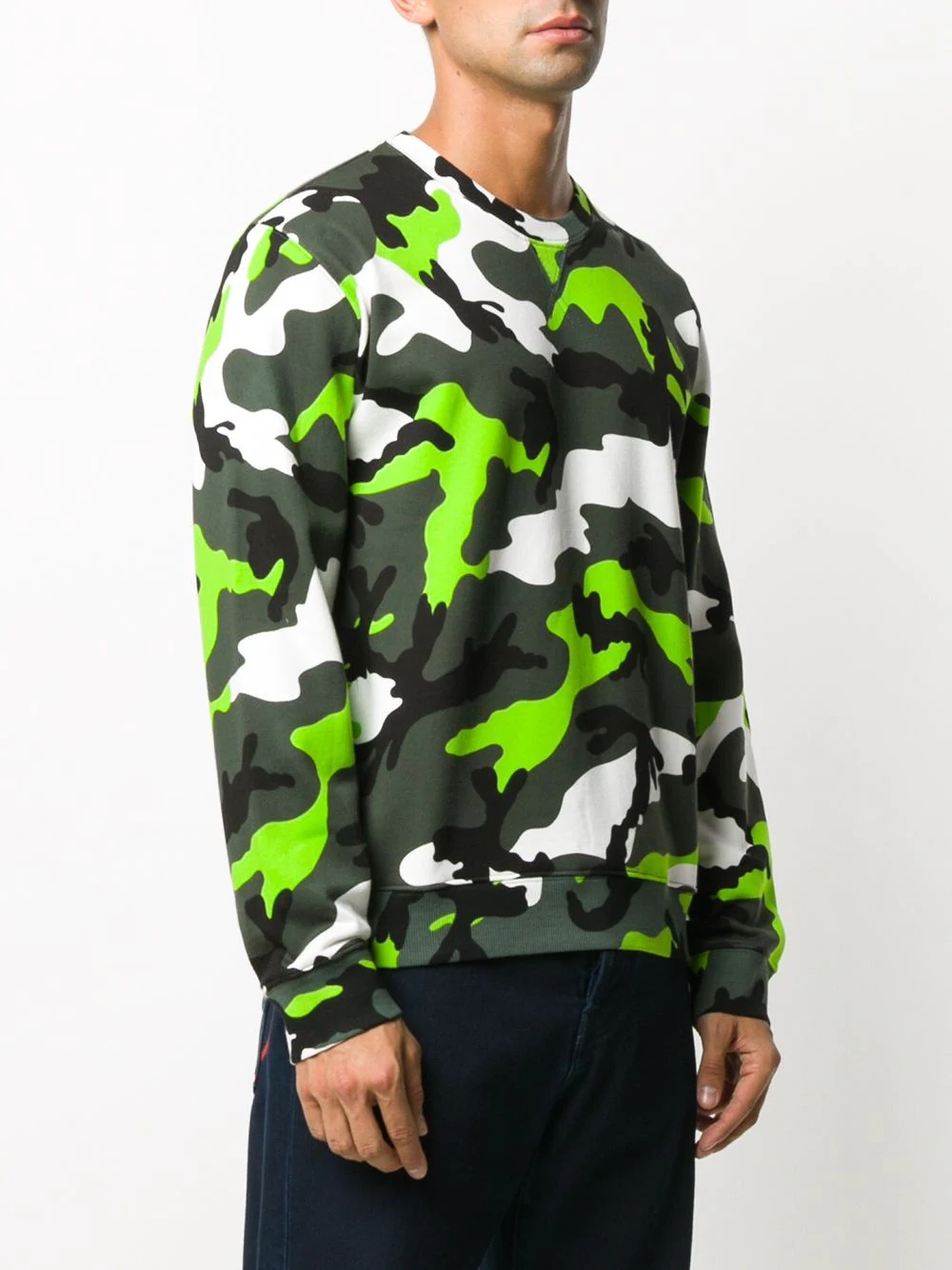 camouflage print sweatshirt - 3