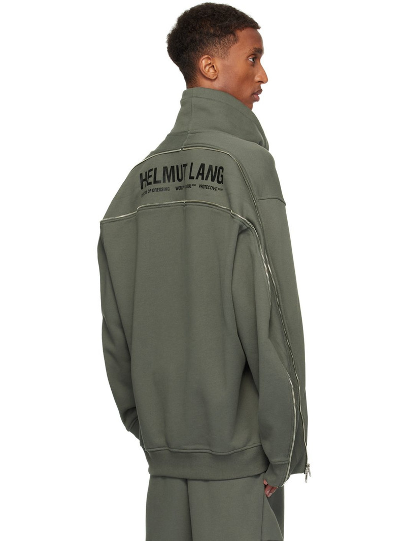 Helmut Lang Gray Suitcase Sweatshirt outlook