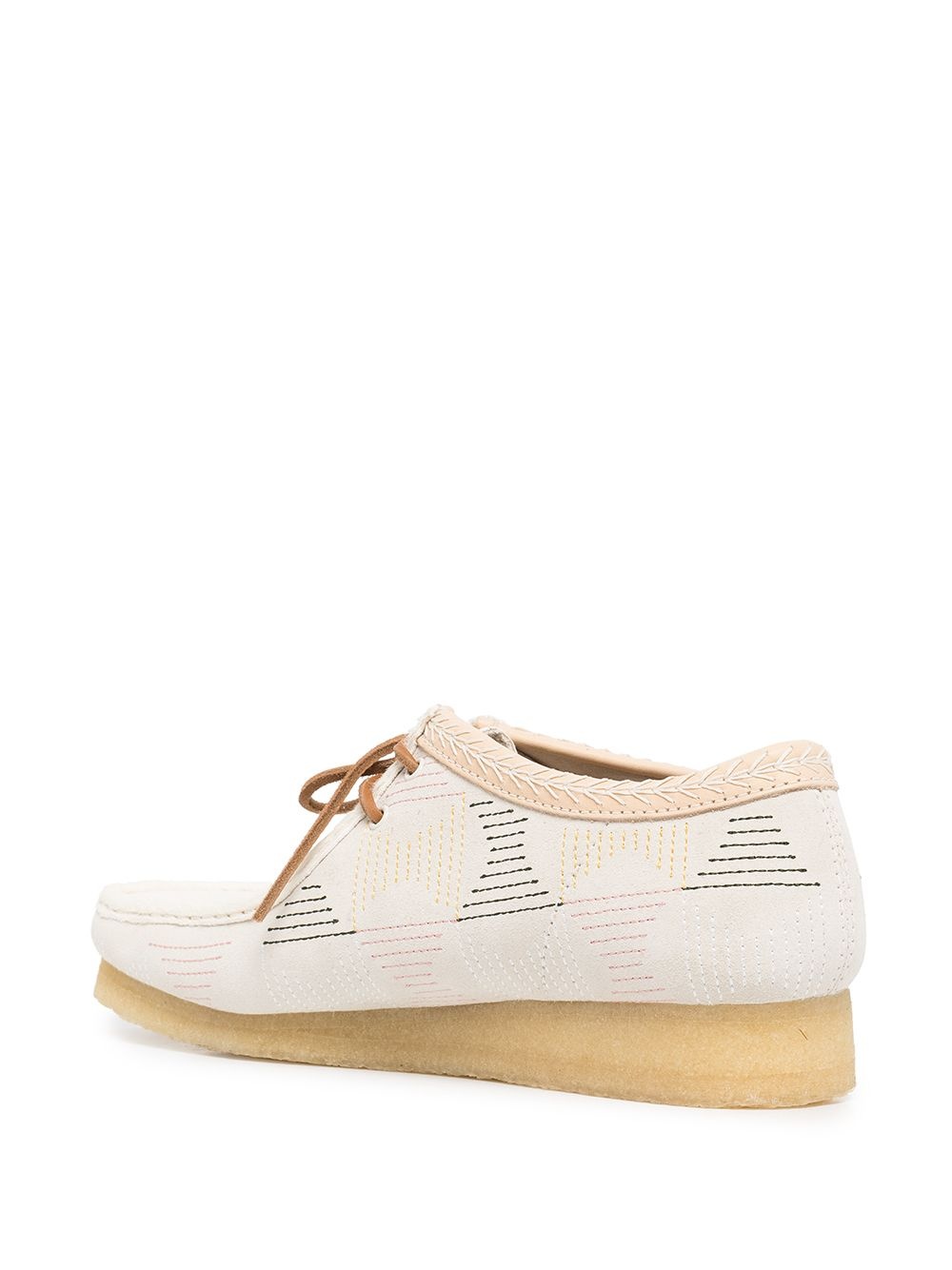 Wallabee lace-up fastening boots - 3