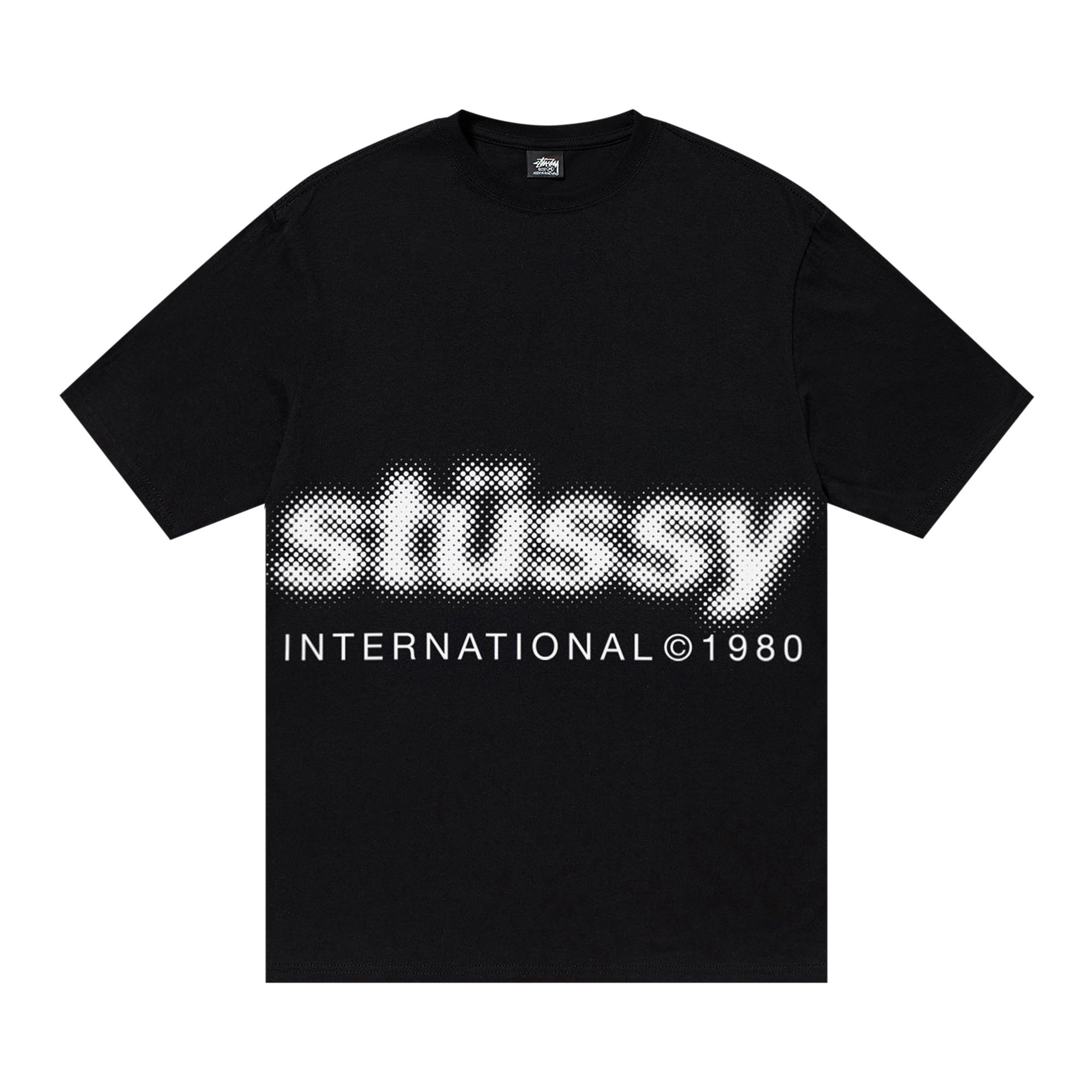 Stussy Blur Tee 'Black' - 1