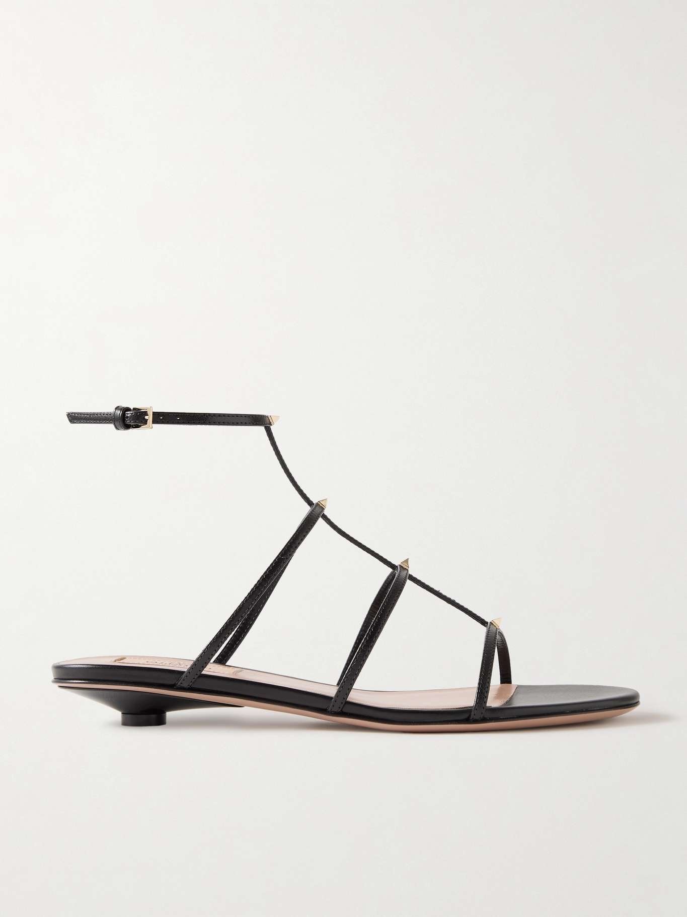 Rockstud Wispy 20 embellished leather sandals - 1