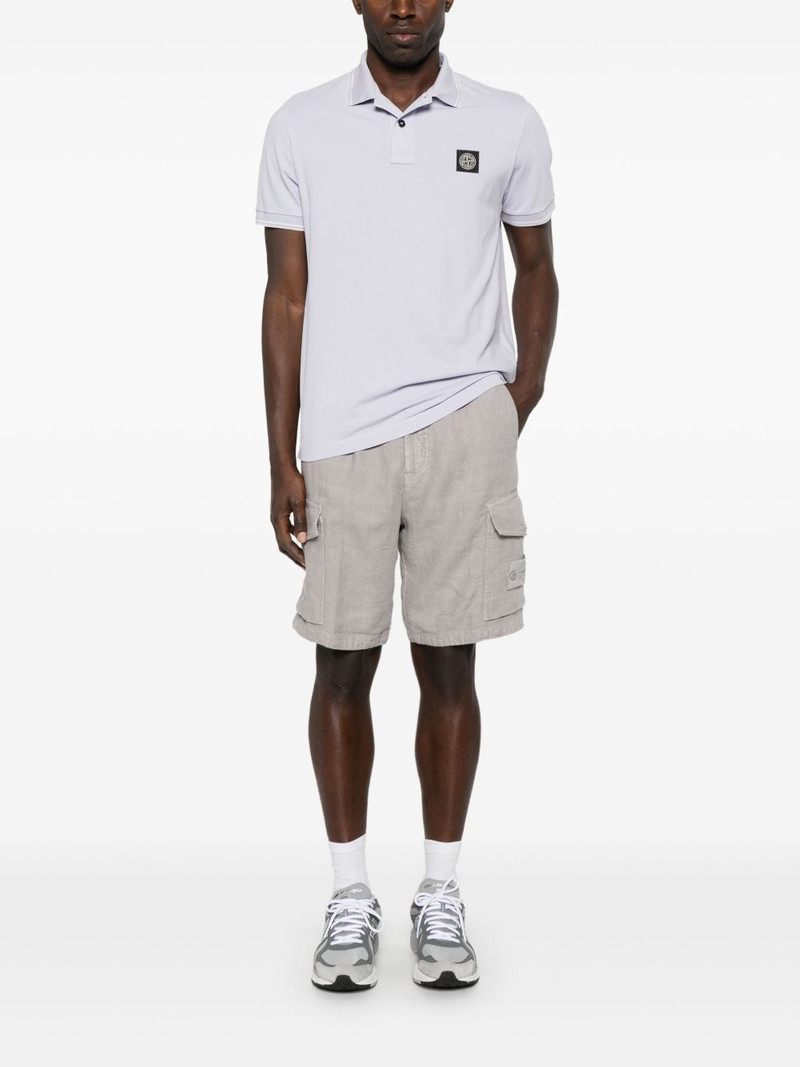 Stone Island Compass-badge cargo shorts outlook
