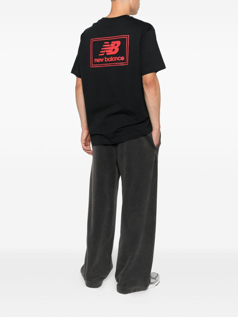 New Balance logo-patch T-shirt outlook