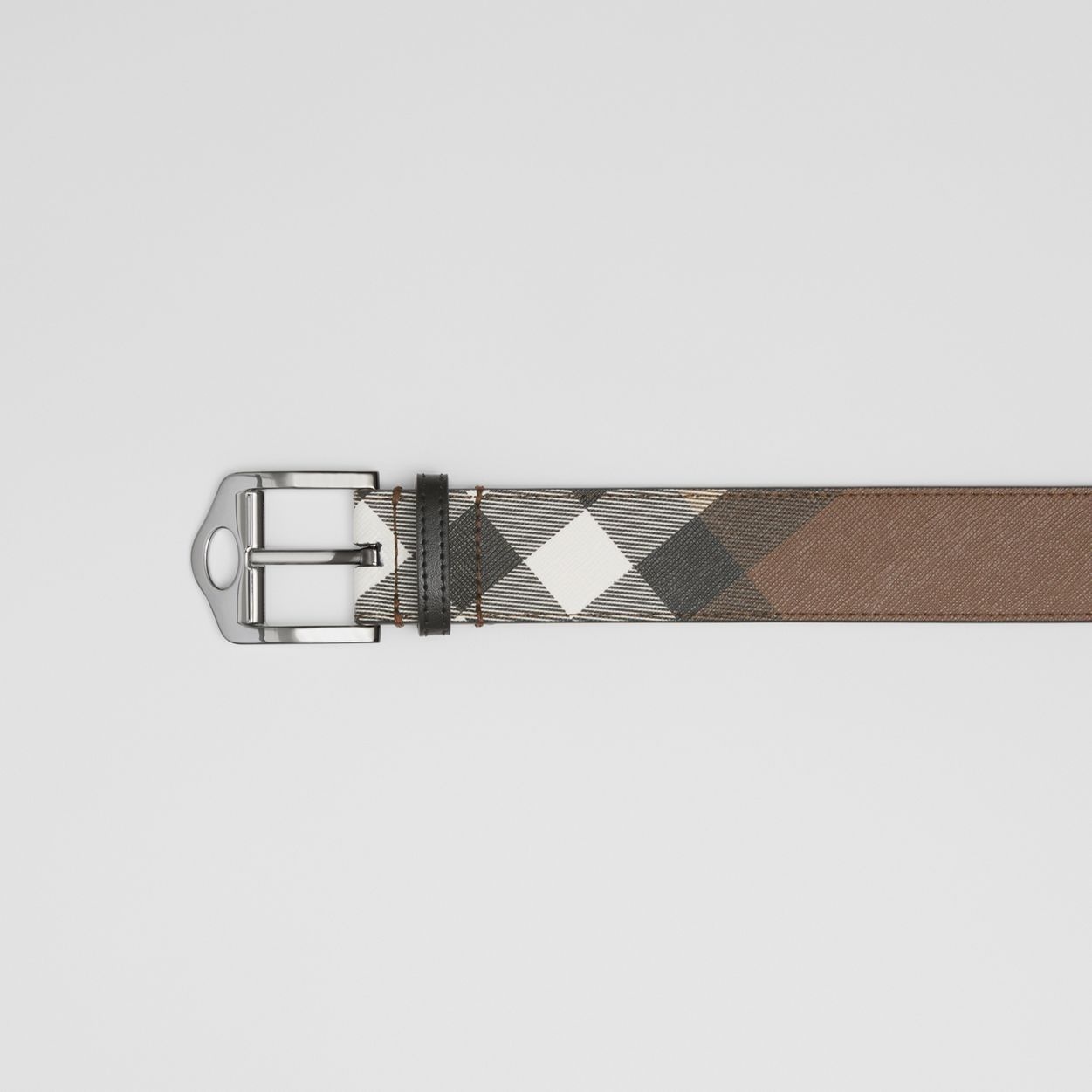 Cut-out Detail Check Belt - 2