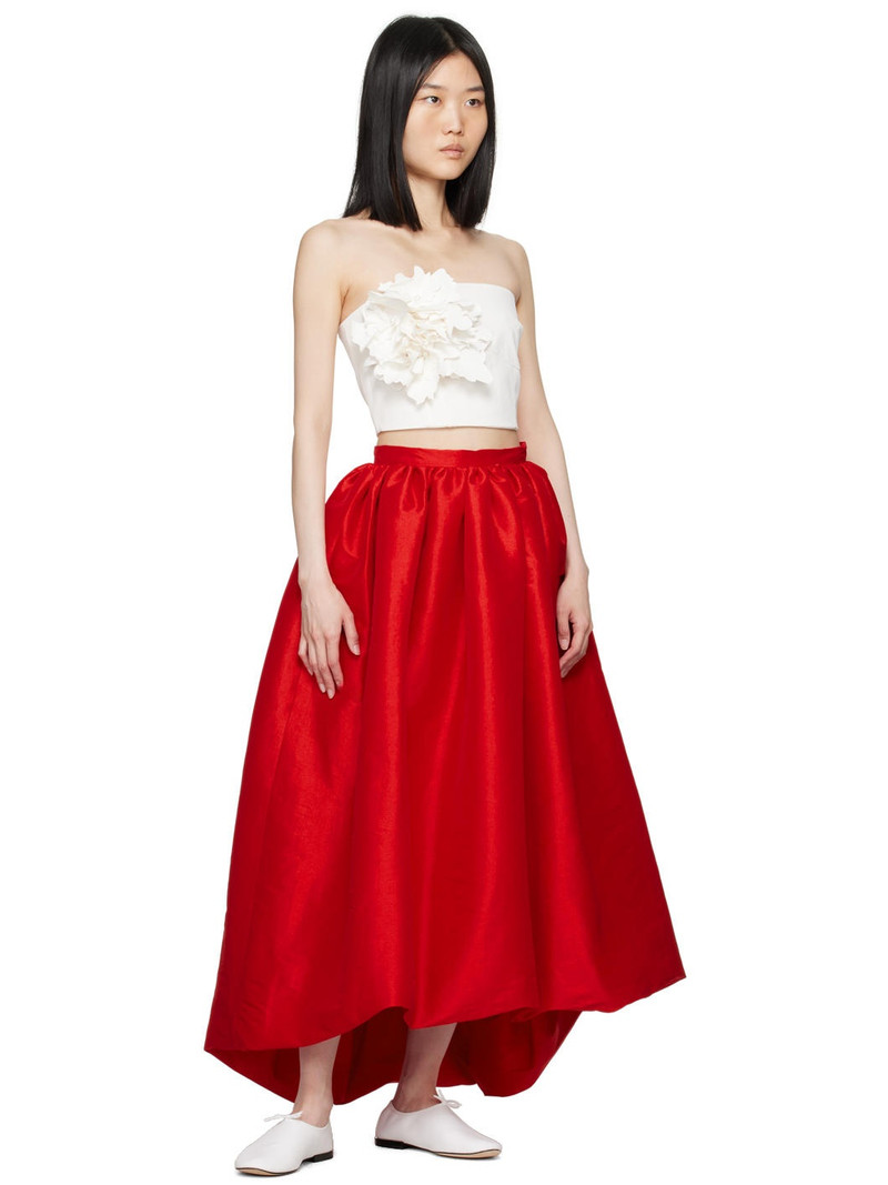 KIKA VARGAS SSENSE Exclusive Off-White Tank Top outlook