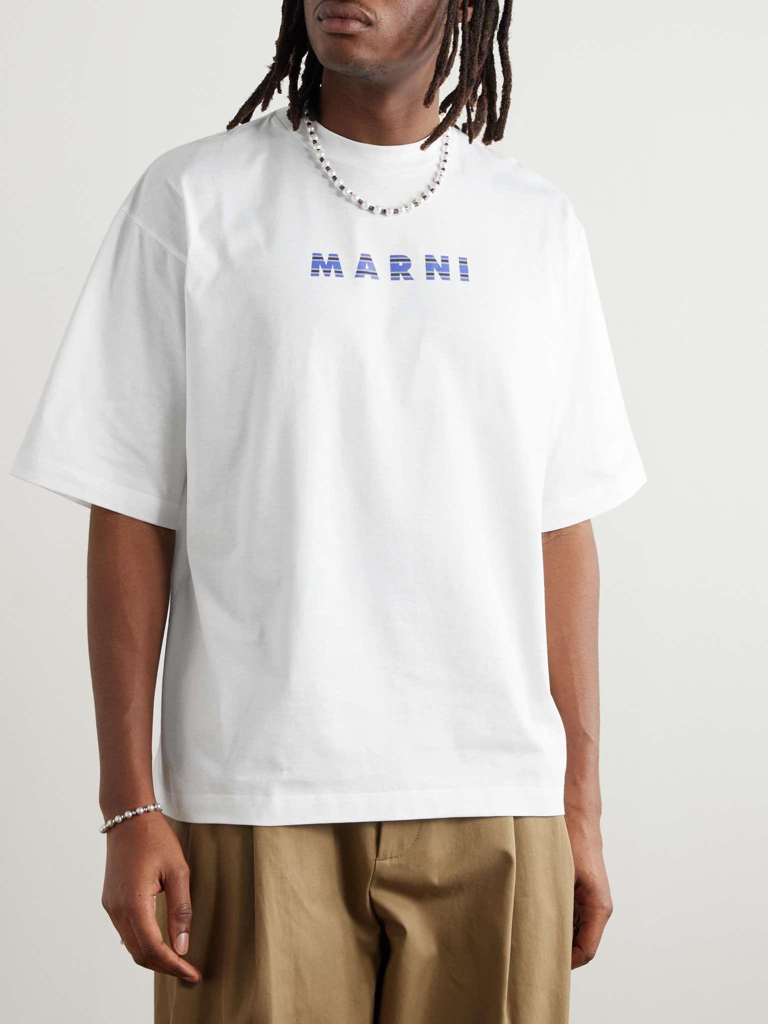 Logo-Print Cotton-Jersey T-Shirt - 3