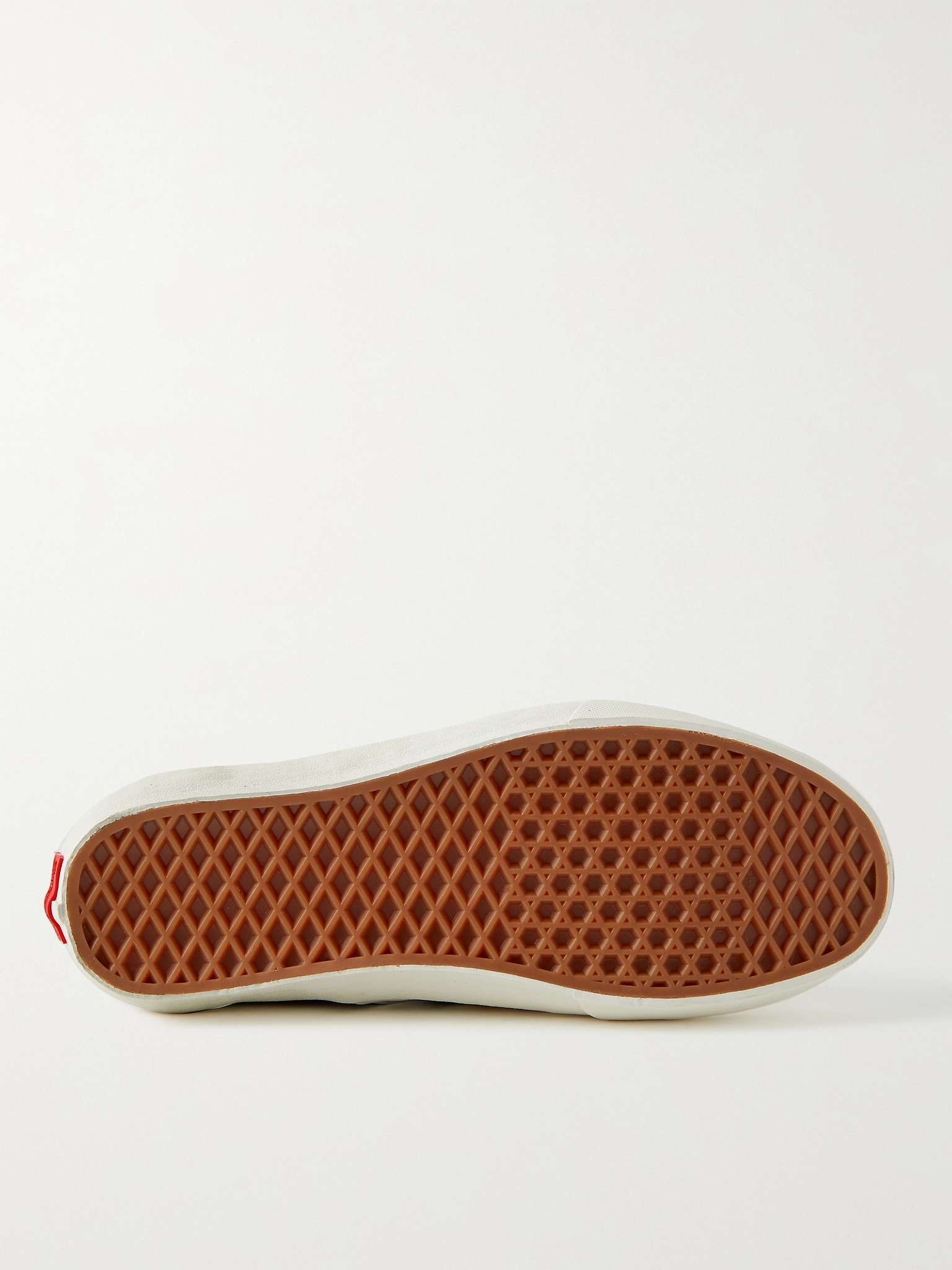 UA Classic VLT LX Nubuck and Woven Leather Slip-On Sneakers - 7