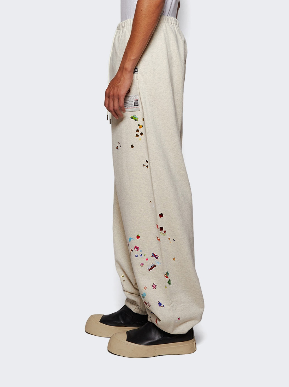 Sticker Pants White - 3