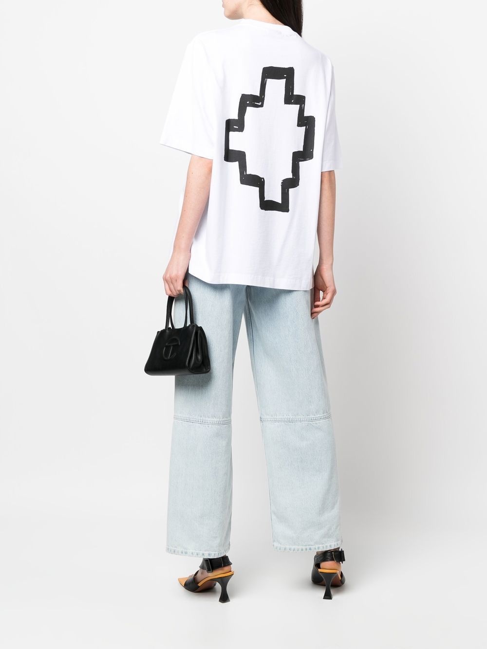 CROSS OVER COTTON T-SHIRT - 2