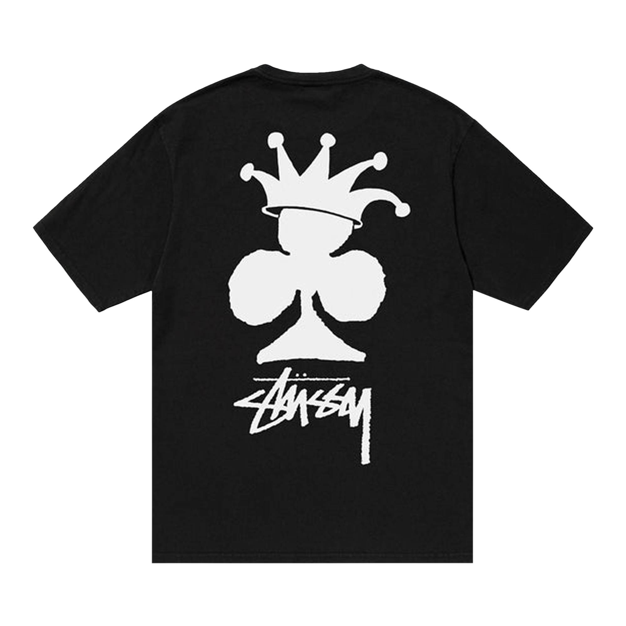 Stussy Club Crown Pigment Dyed Tee 'Black' - 2