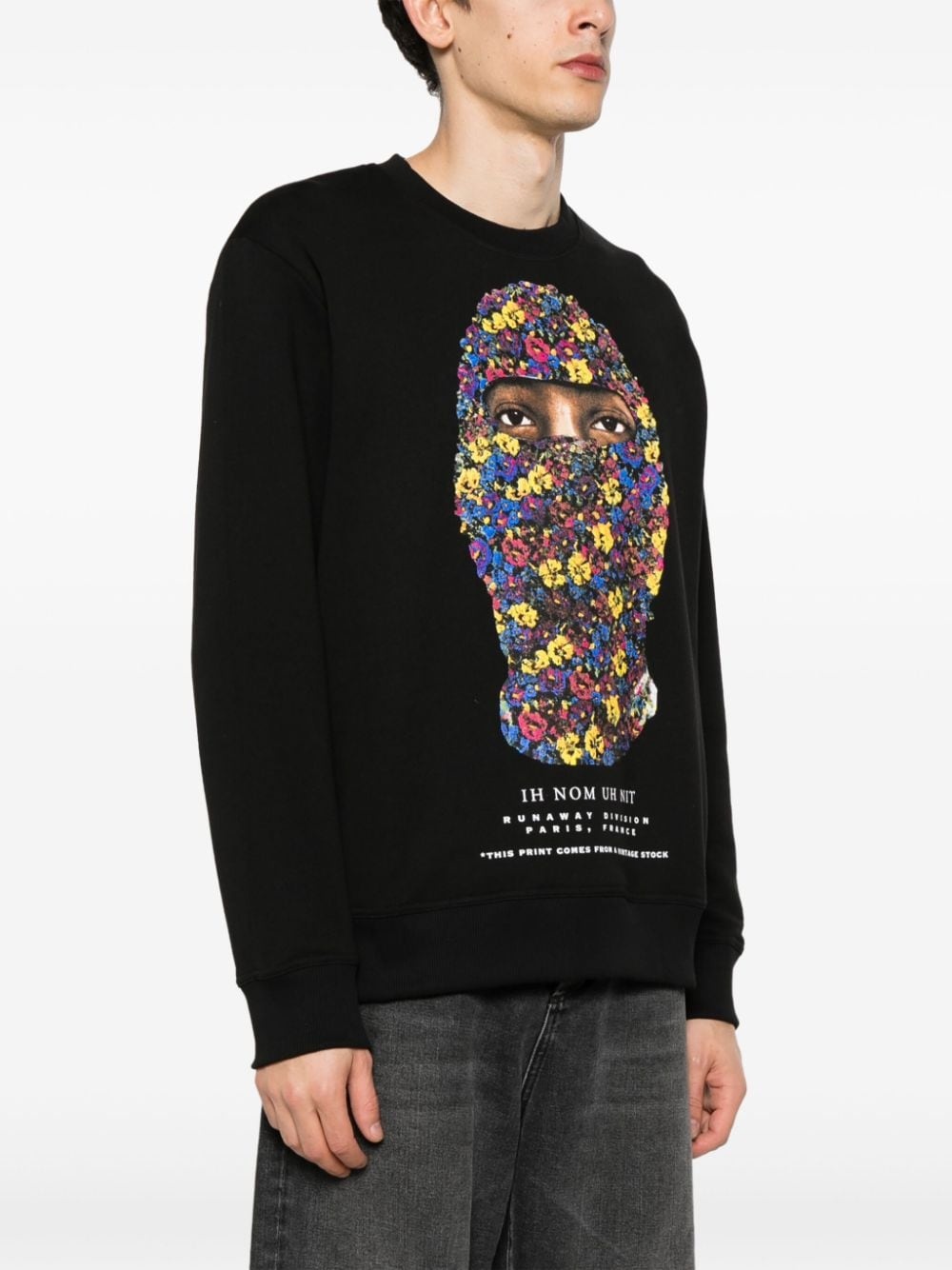 Multiflower cotton sweatshirt - 3