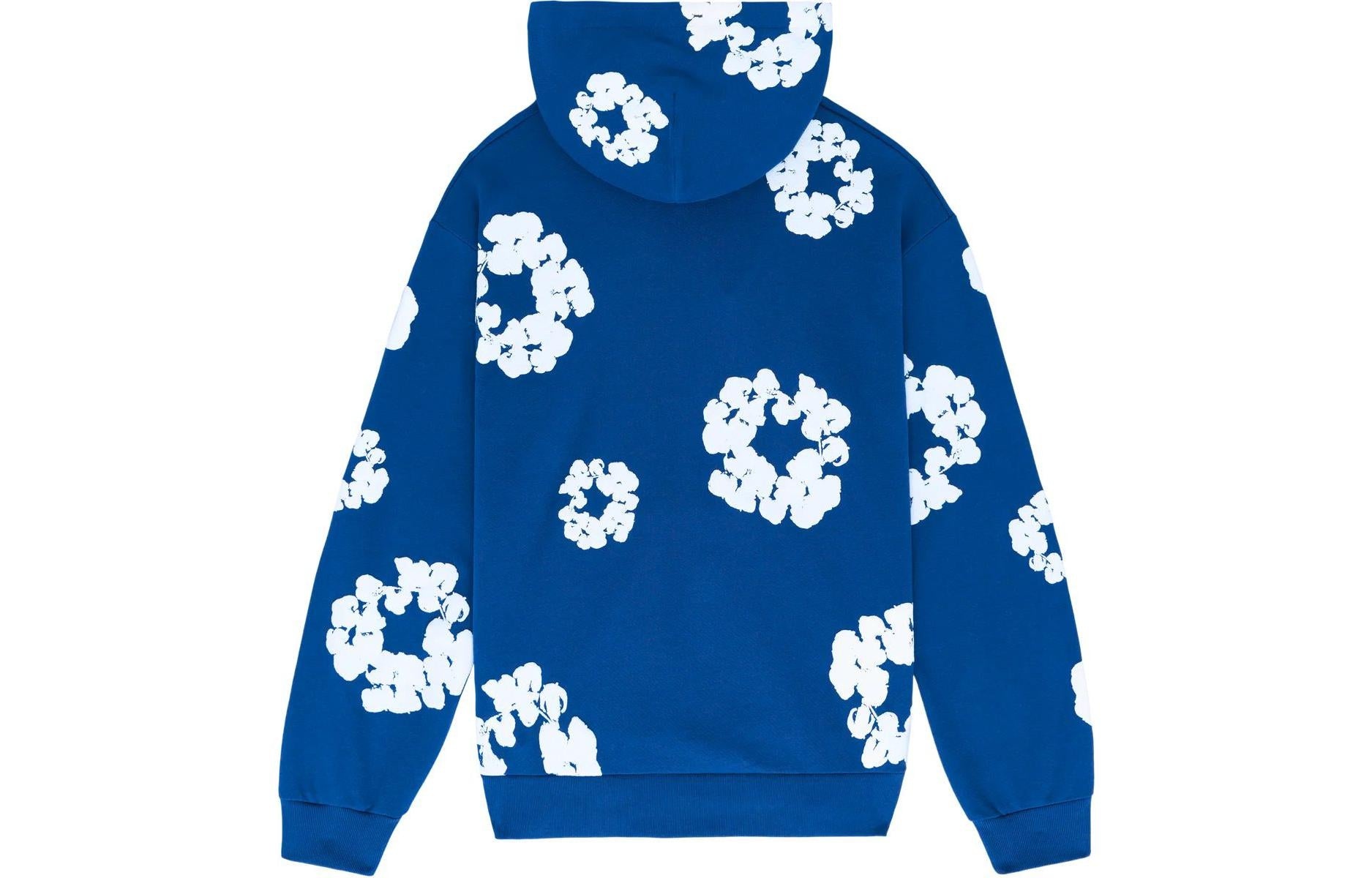 Denim Tears Cotton Wreath Hoodie 'Blue White' 301-020-30 - 2