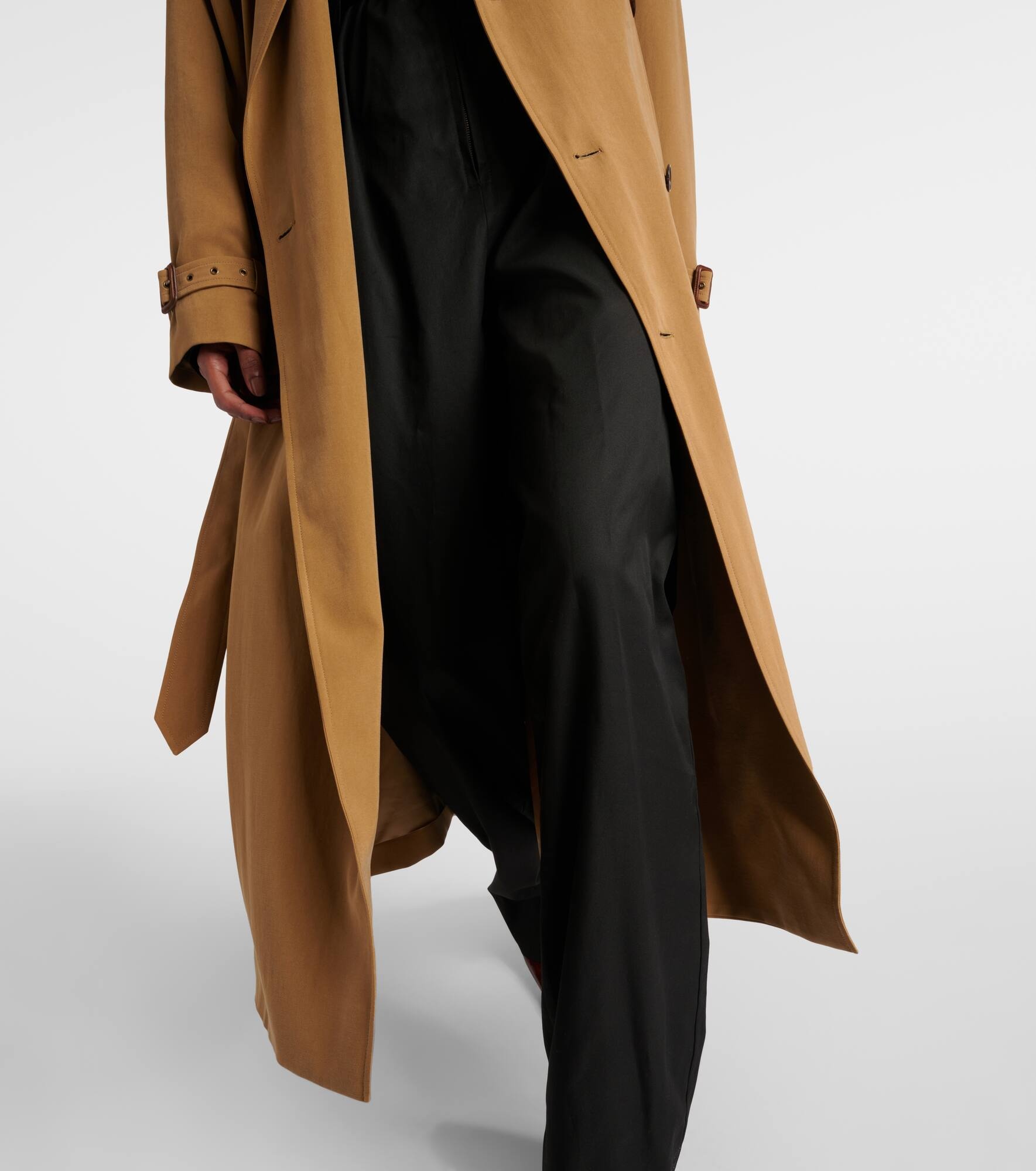 Twill trench coat - 7