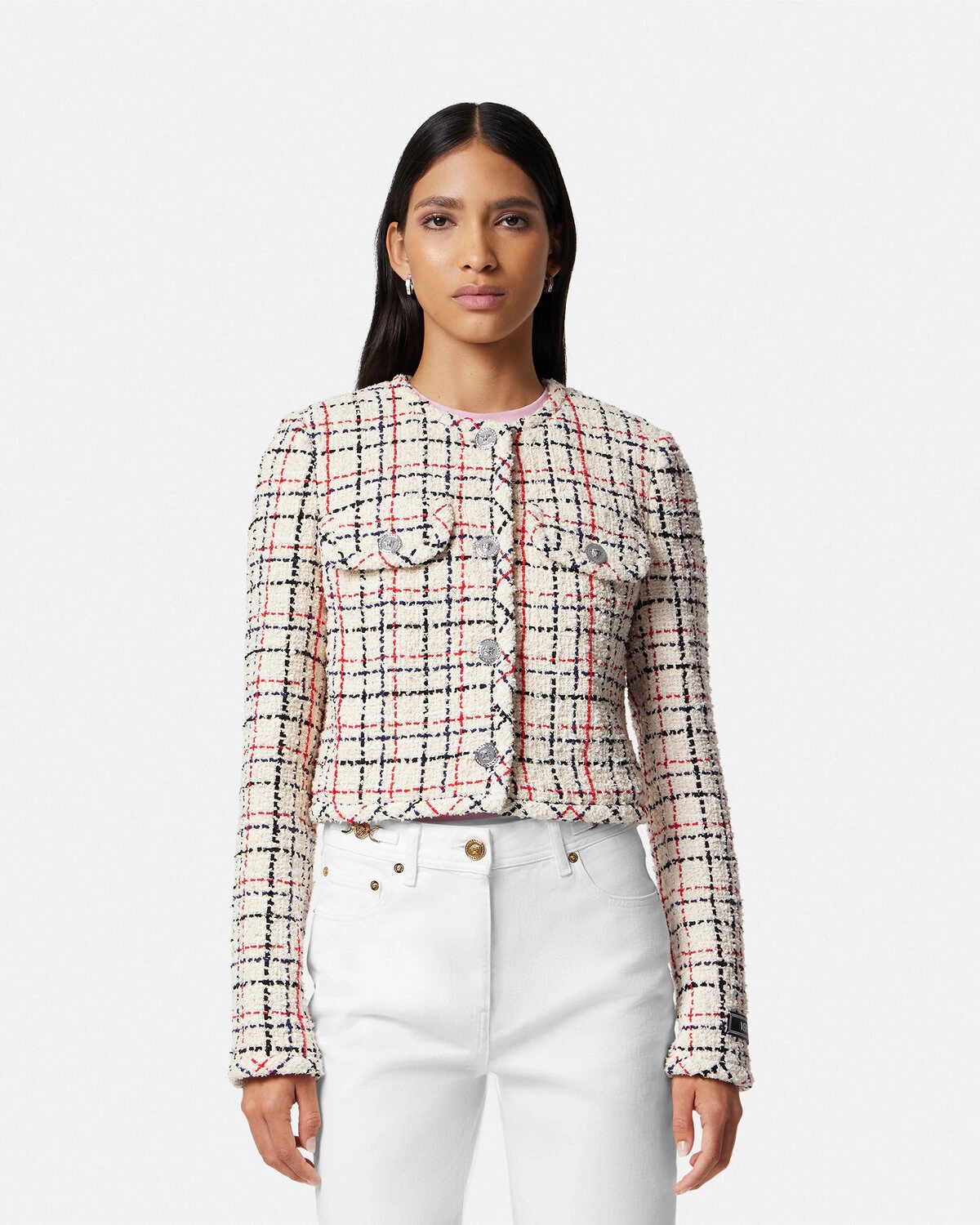 Tweed Cardigan Jacket - 4
