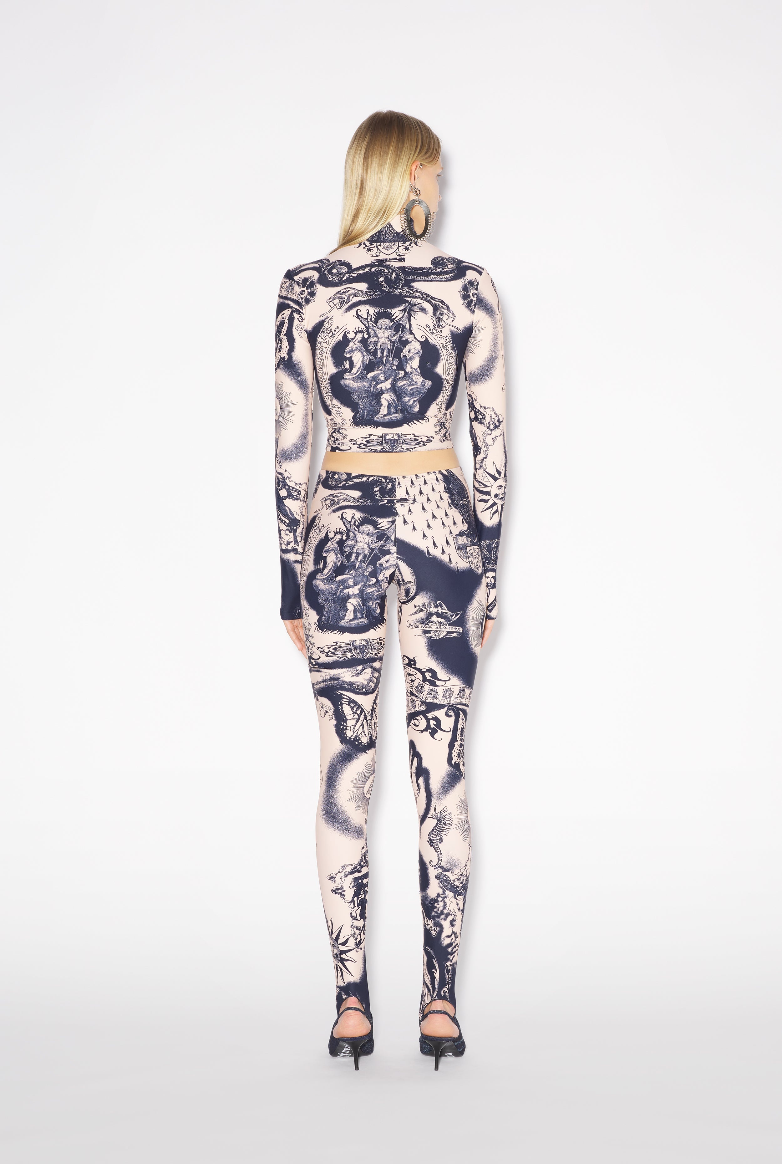 THE HERALDRY TATTOO CROP TOP - 2