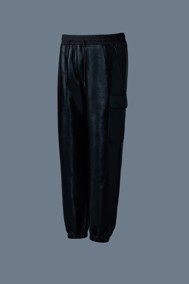 MARVIN-M Metallic double face jersey sweatpants 1