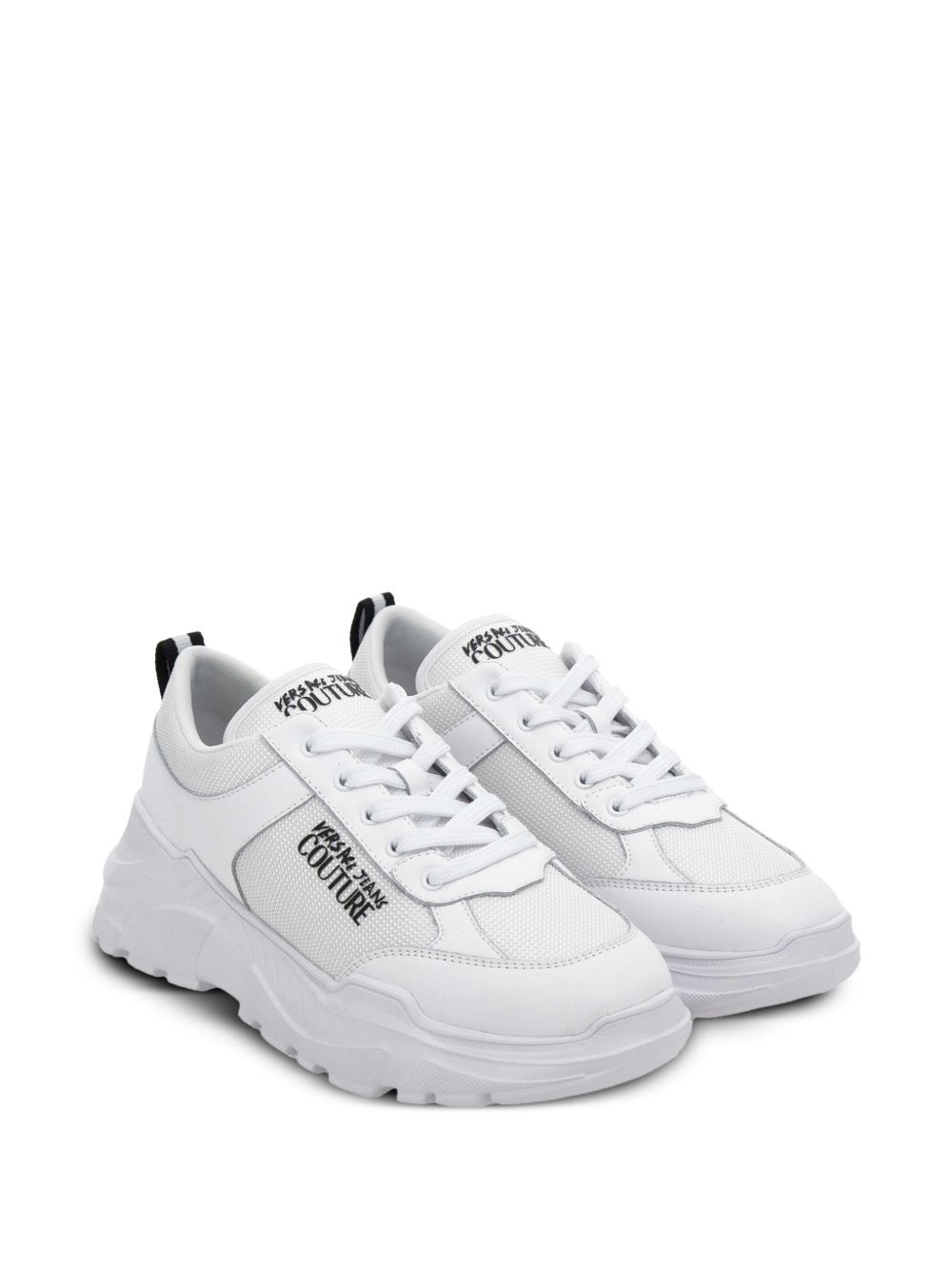 mesh-panelled sneakers - 2