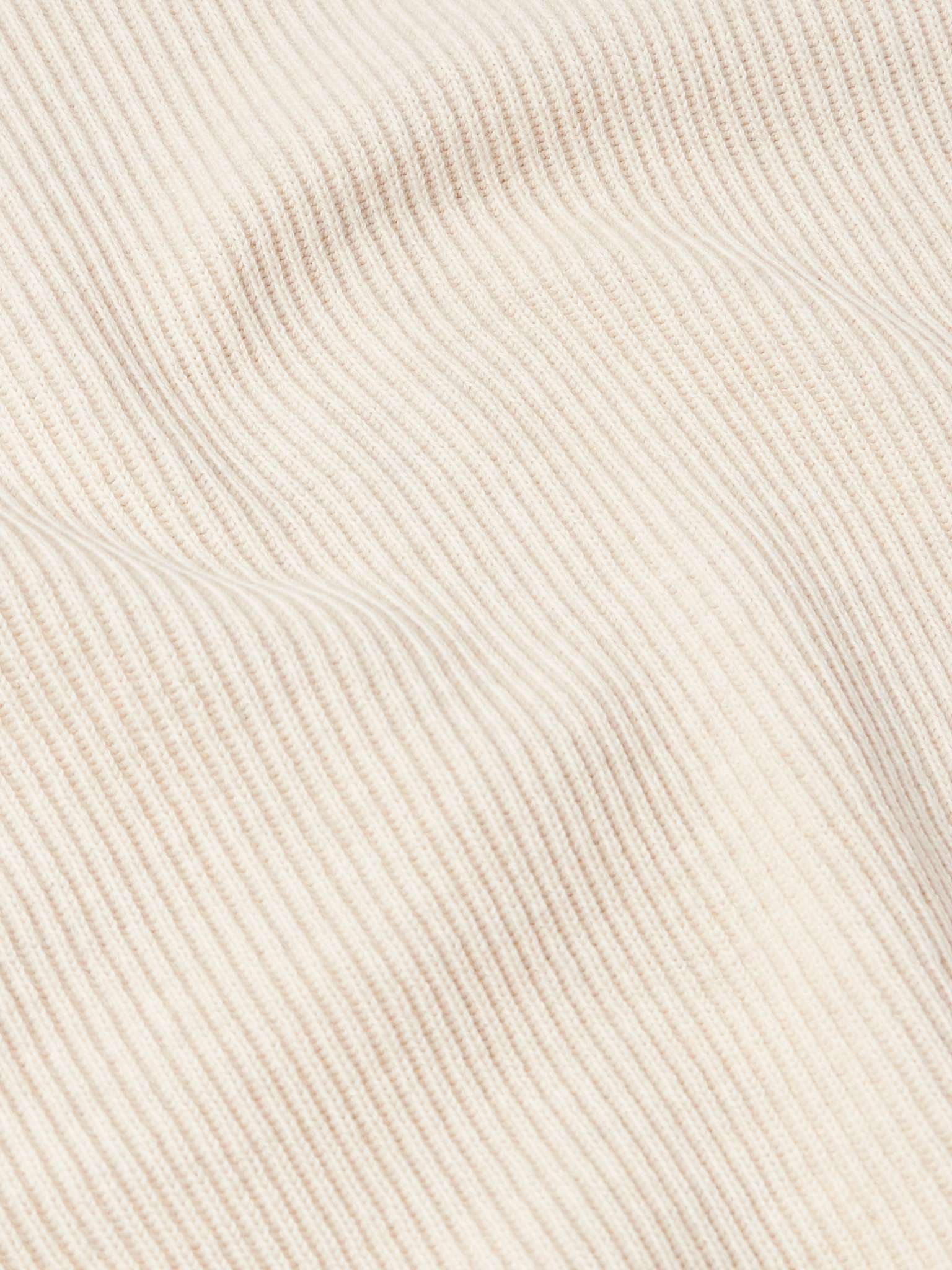 Kevin 6600 Ribbed Organic Cotton Sweater - 4