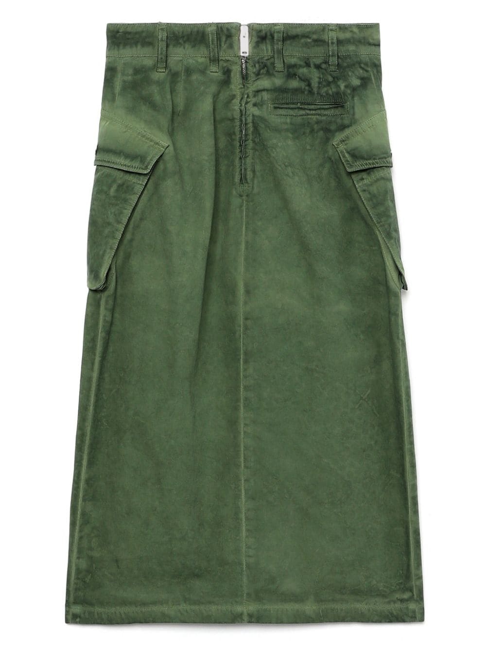 cargo-pocket midi skirt - 6