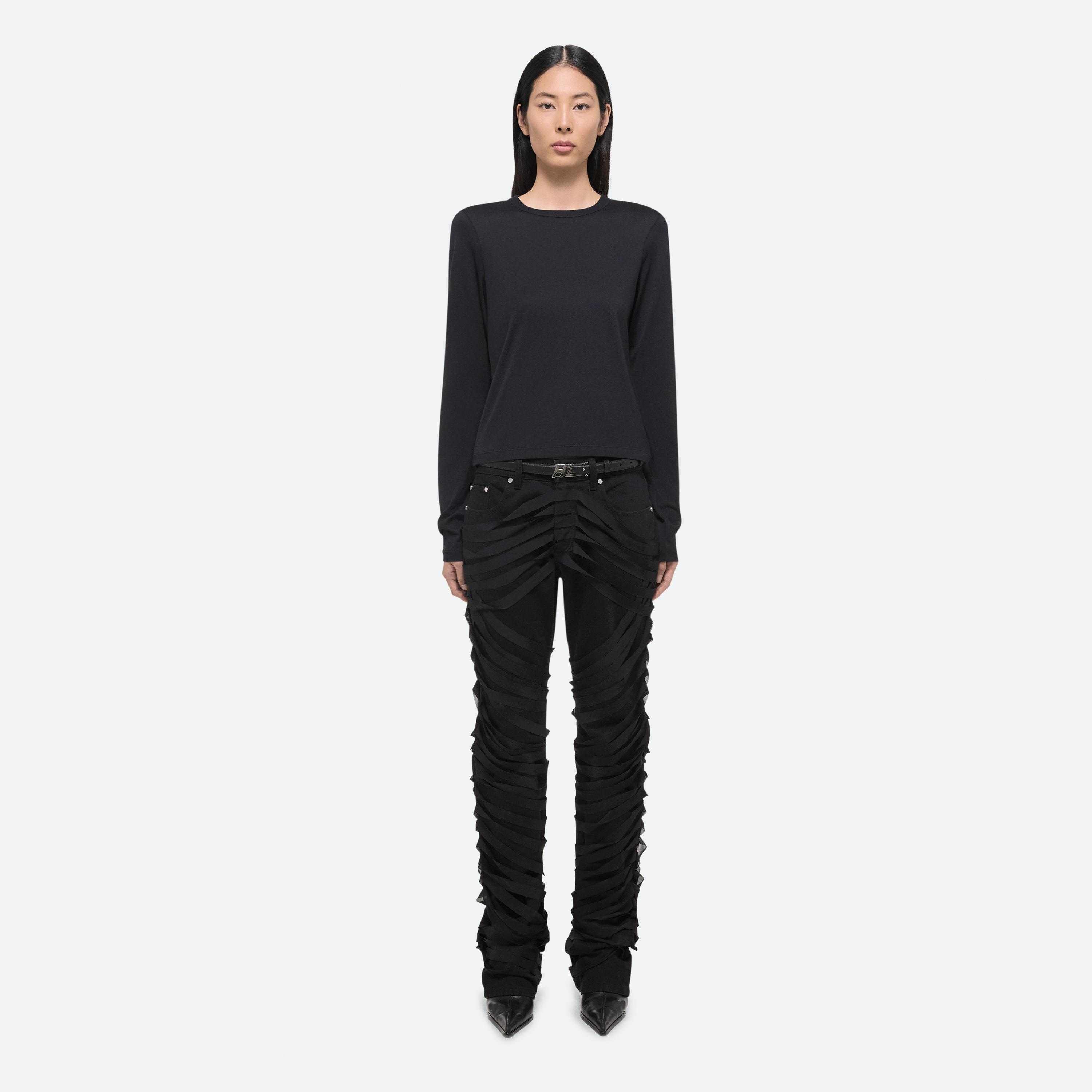 LONG-SLEEVED SLIM LOGO TEE - 3