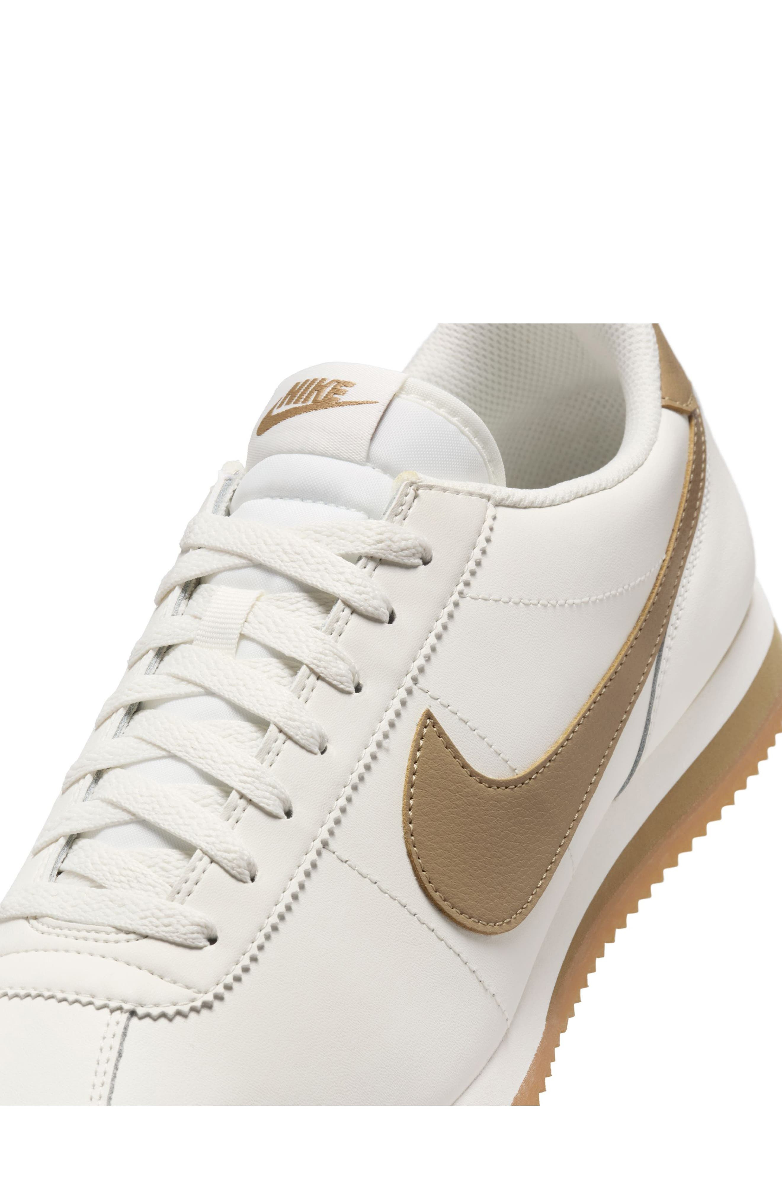 Nike Cortez Sneaker in Sail/Parachute Beige/Yellow at Nordstrom - 8