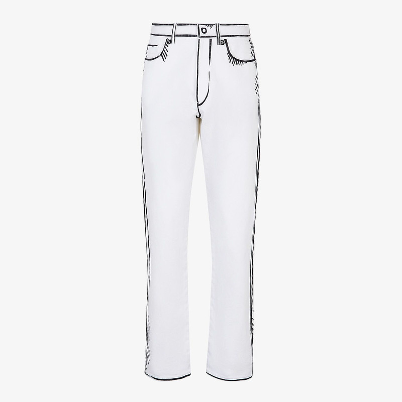 Fendi Roma Joshua Vides denim jeans 1