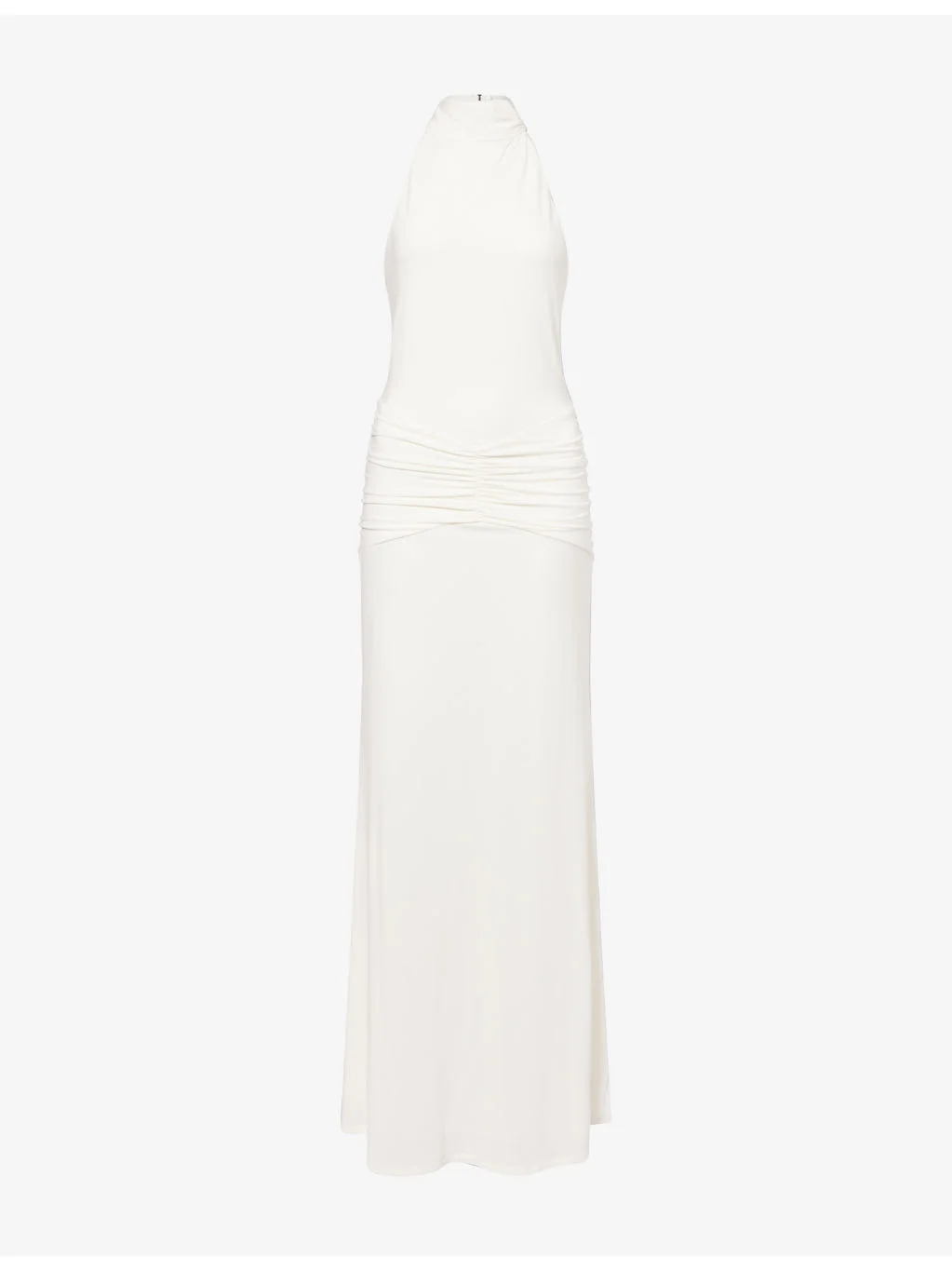 Serena Ruched Jersey Maxi Dress - 1