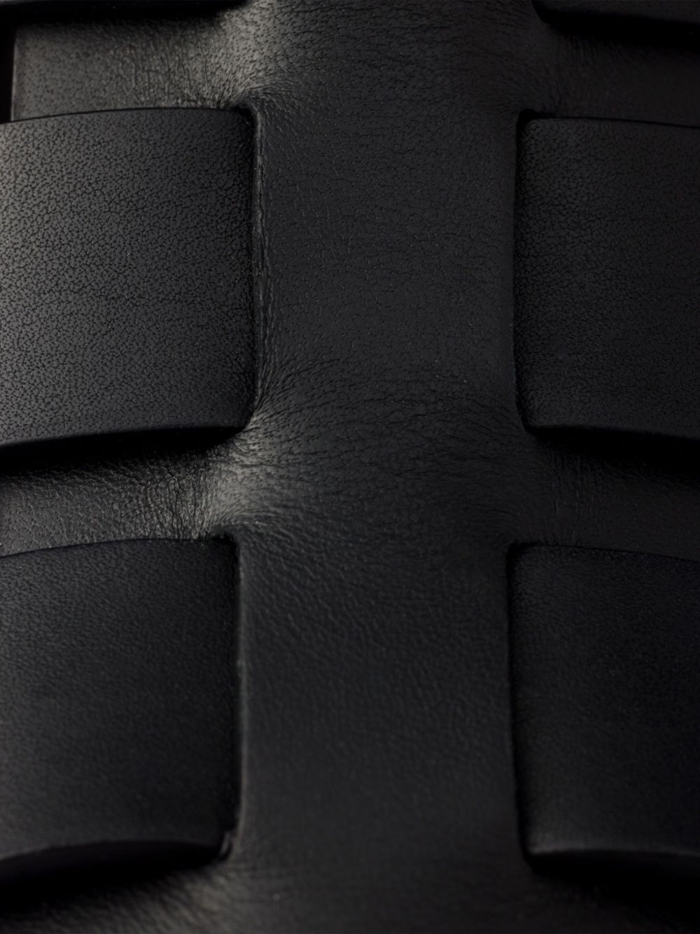 55mm leather buckle-strap sandals - 5