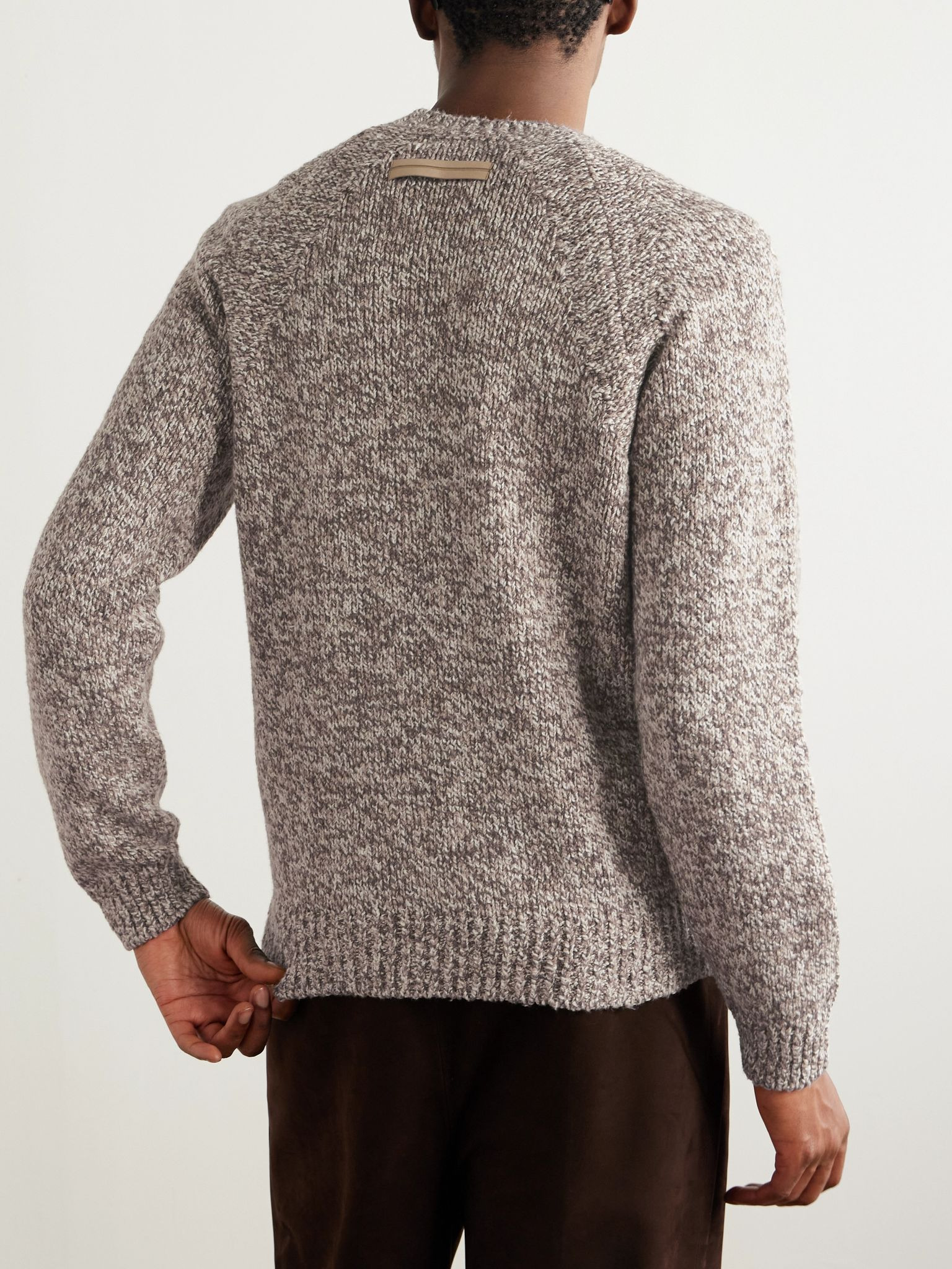 Cotton Sweater Brown - 4