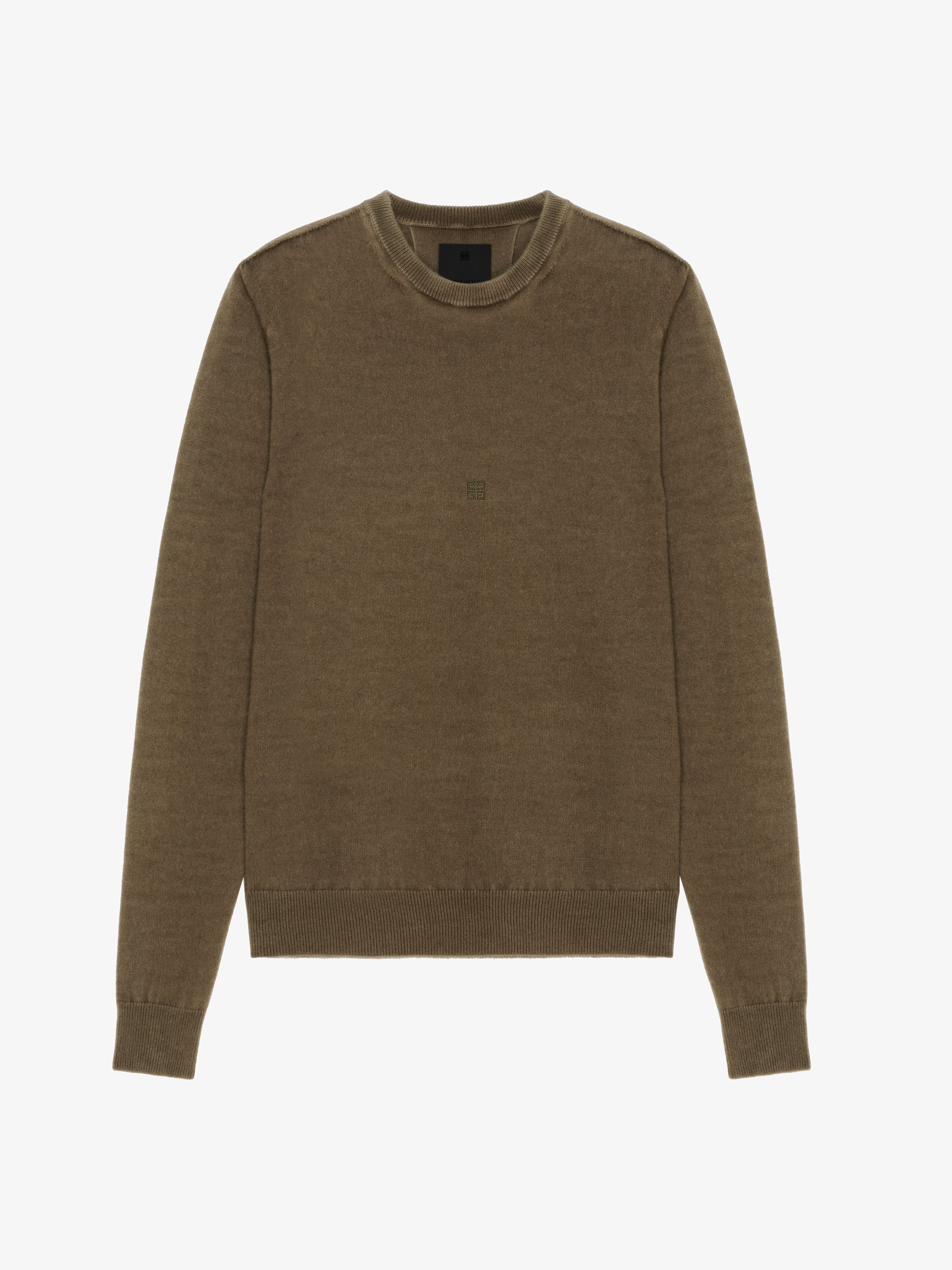 SWEATER IN EMBROIDERED CASHMERE - 1