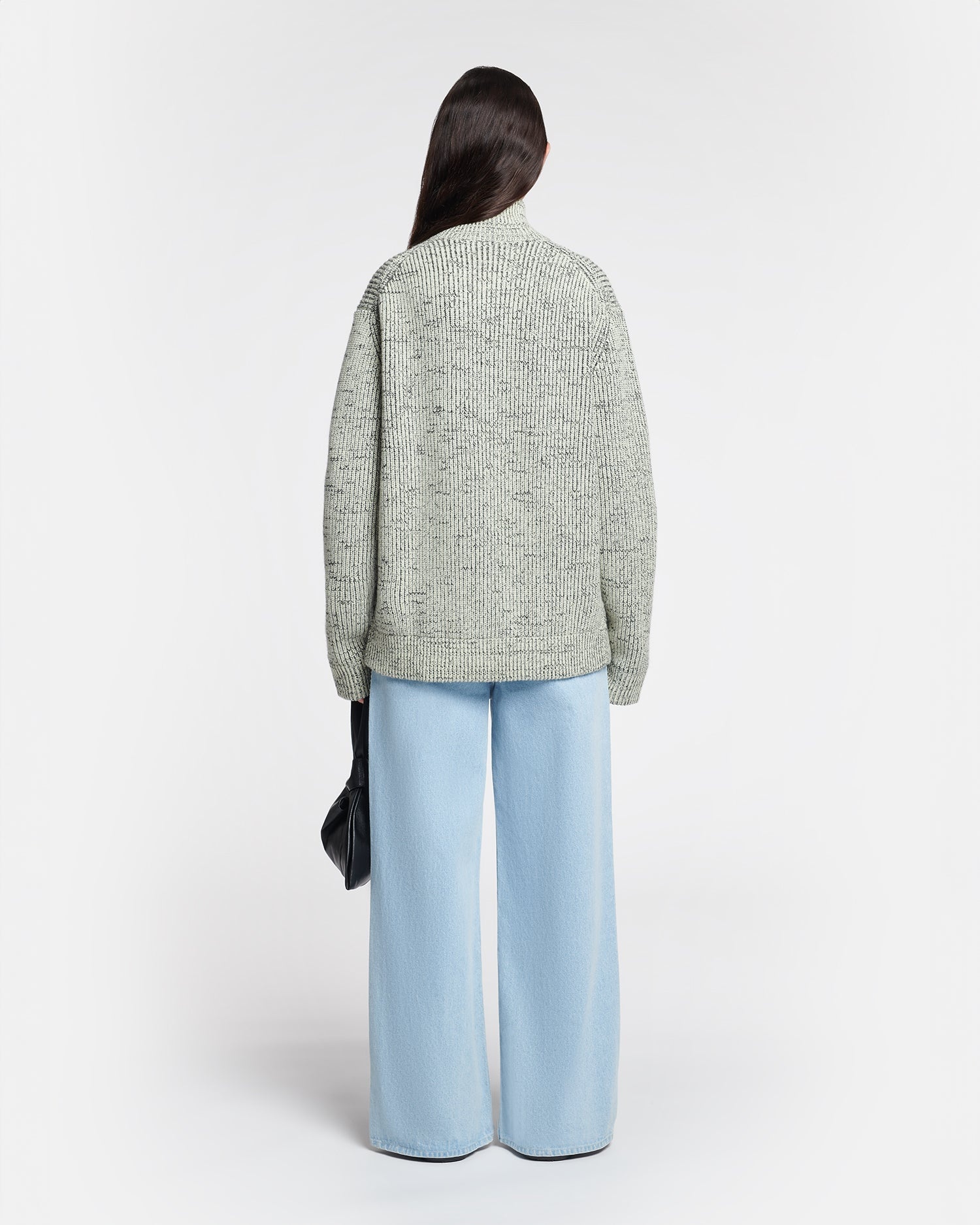 Crocheted Wide-Leg Jeans - 3