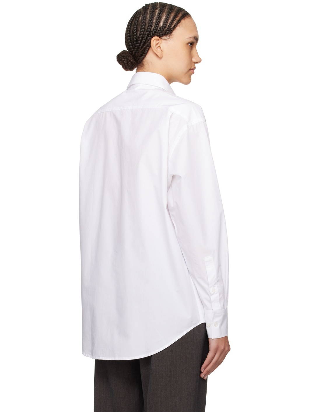 White Oversized Shirt - 3