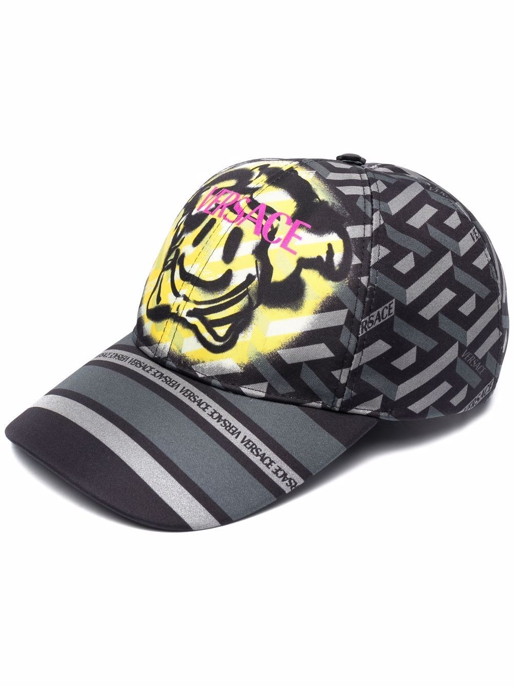 graphic-print six-panel cap - 1