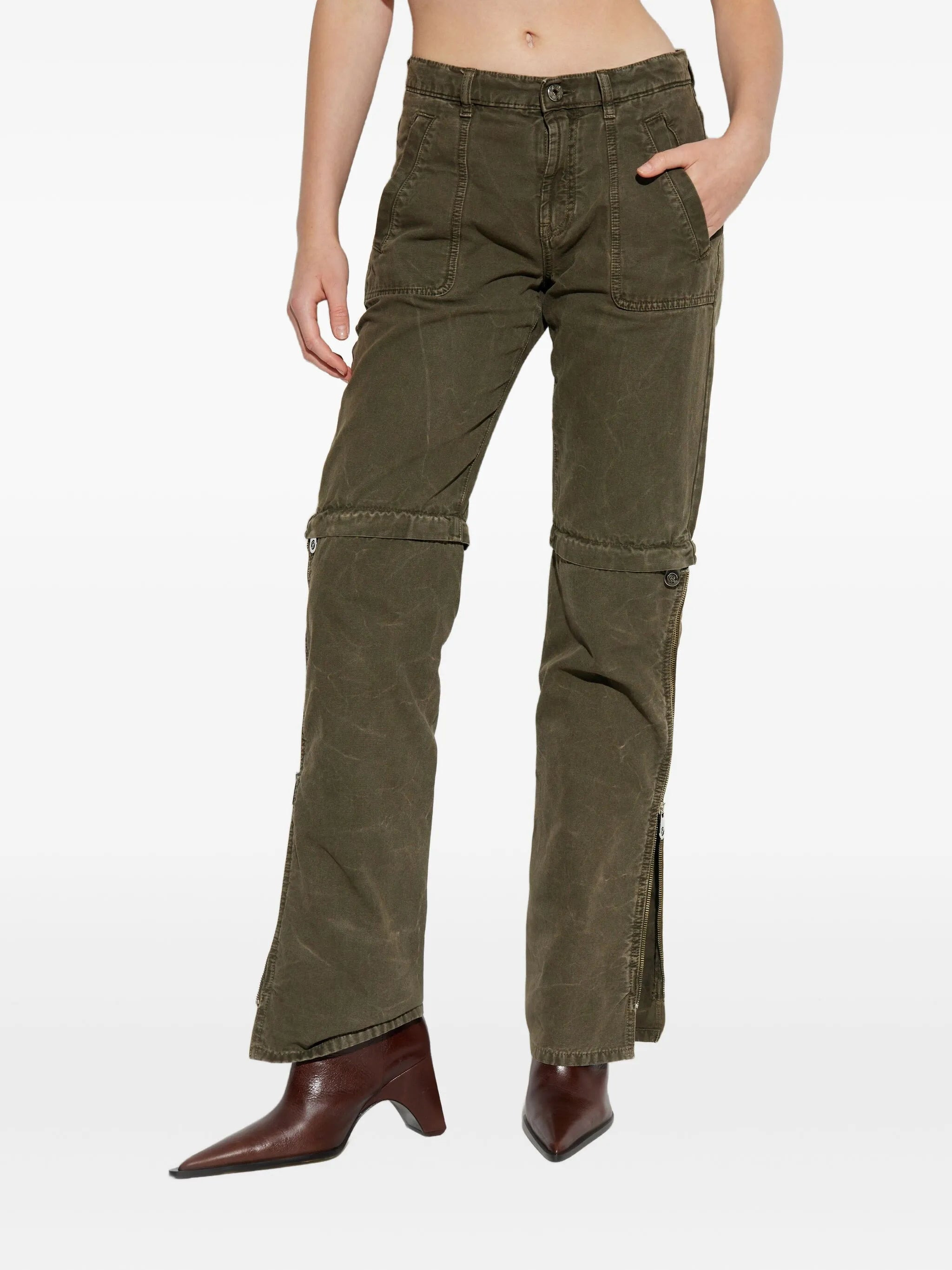Blumarine Zip-detail Trousers - 3