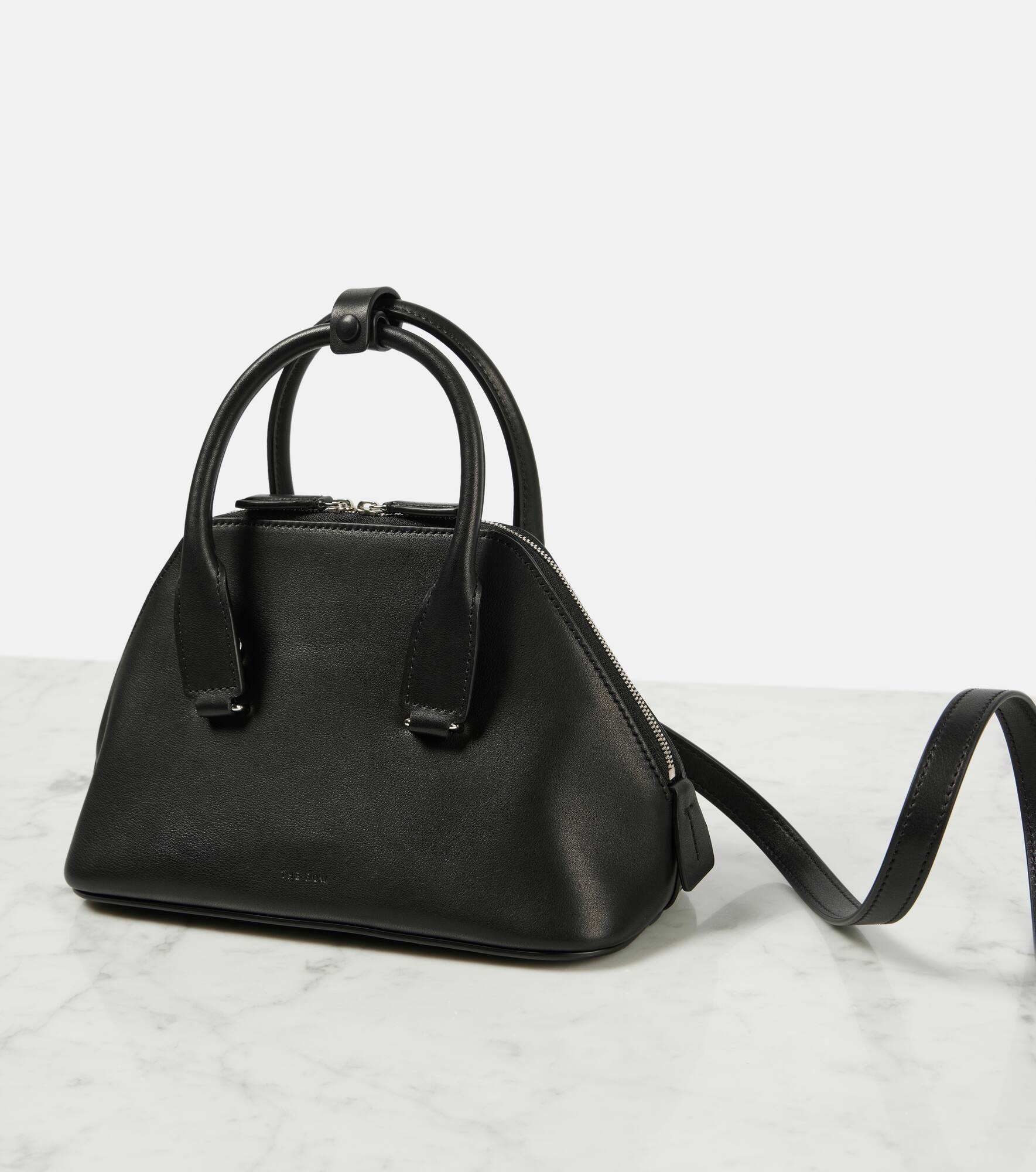 Devon Mini leather tote bag - 6
