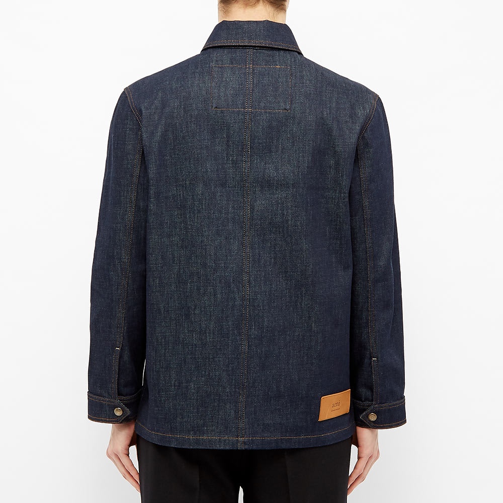 AMI Denim Worker Jacket - 5